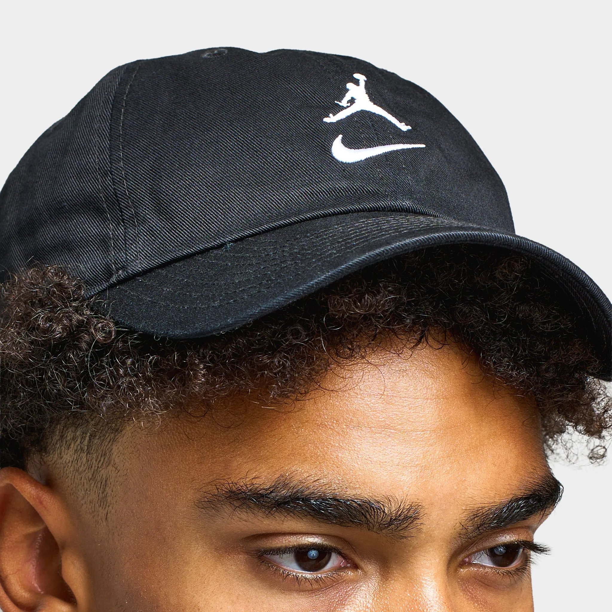 Jordan Stacked Club Cap Black / White sold by JD Sports product image thumbnail 3