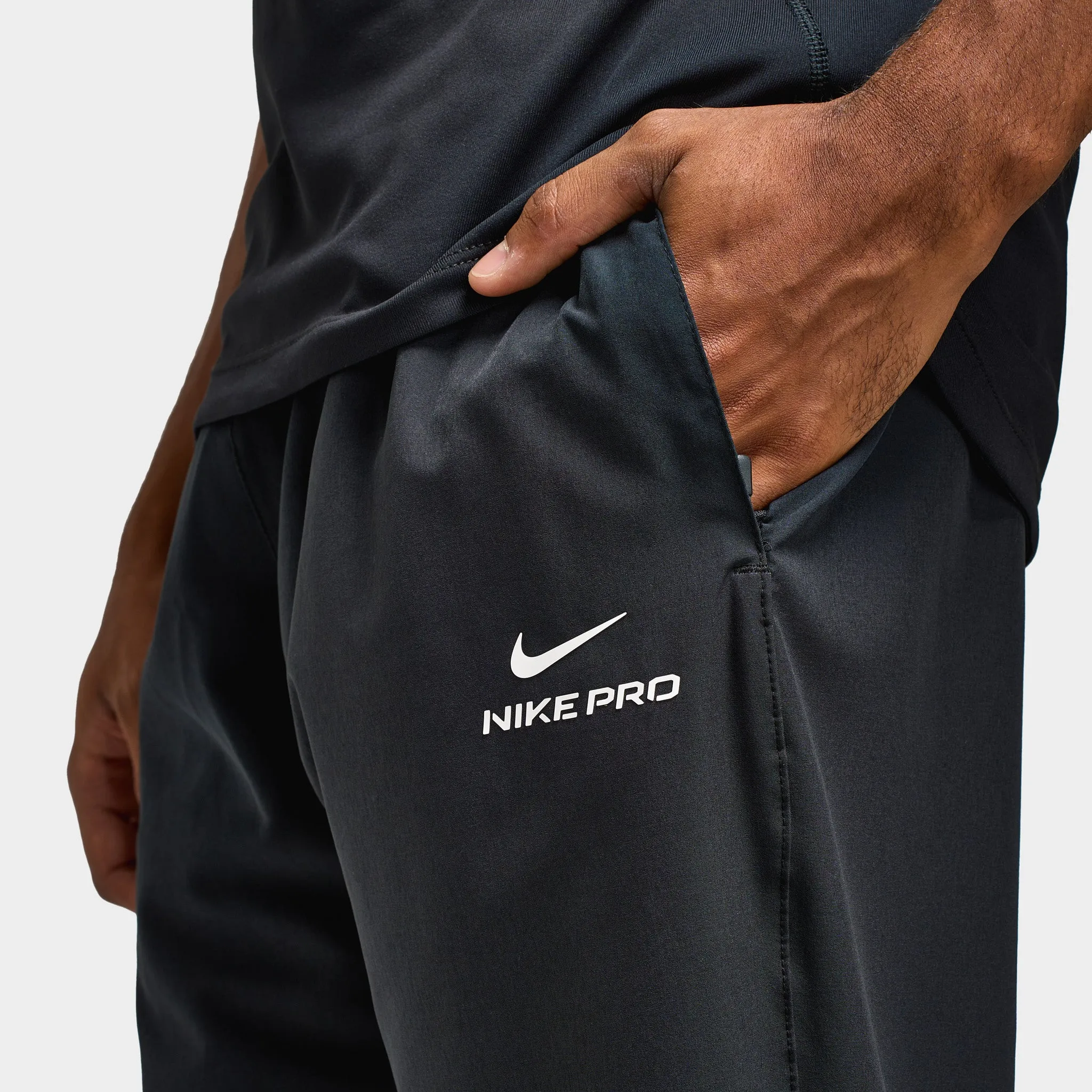 Nike Pro Training Men's Dri-FIT Trousers / Black sold by JD Sports product image thumbnail 5