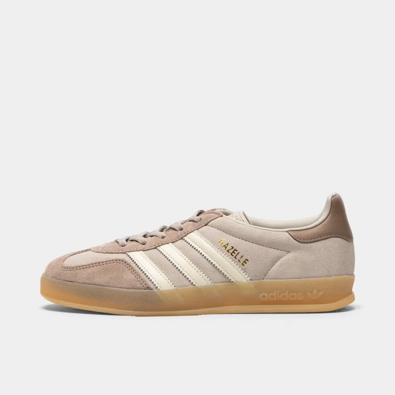 adidas Women's Gazelle Light Brown / Off White - Gum sold by JD Sports