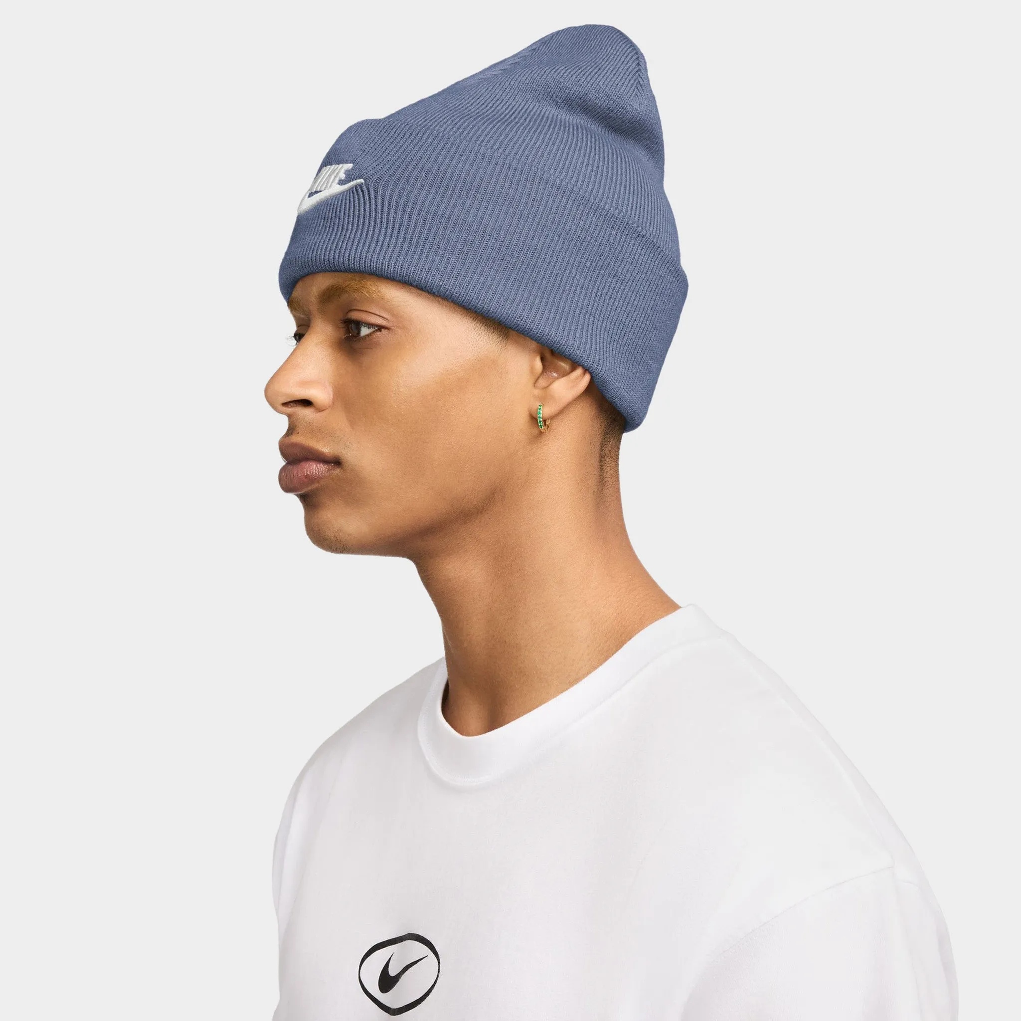 Nike Peak Futura Beanie World Indigo / White sold by JD Sports product image thumbnail 4