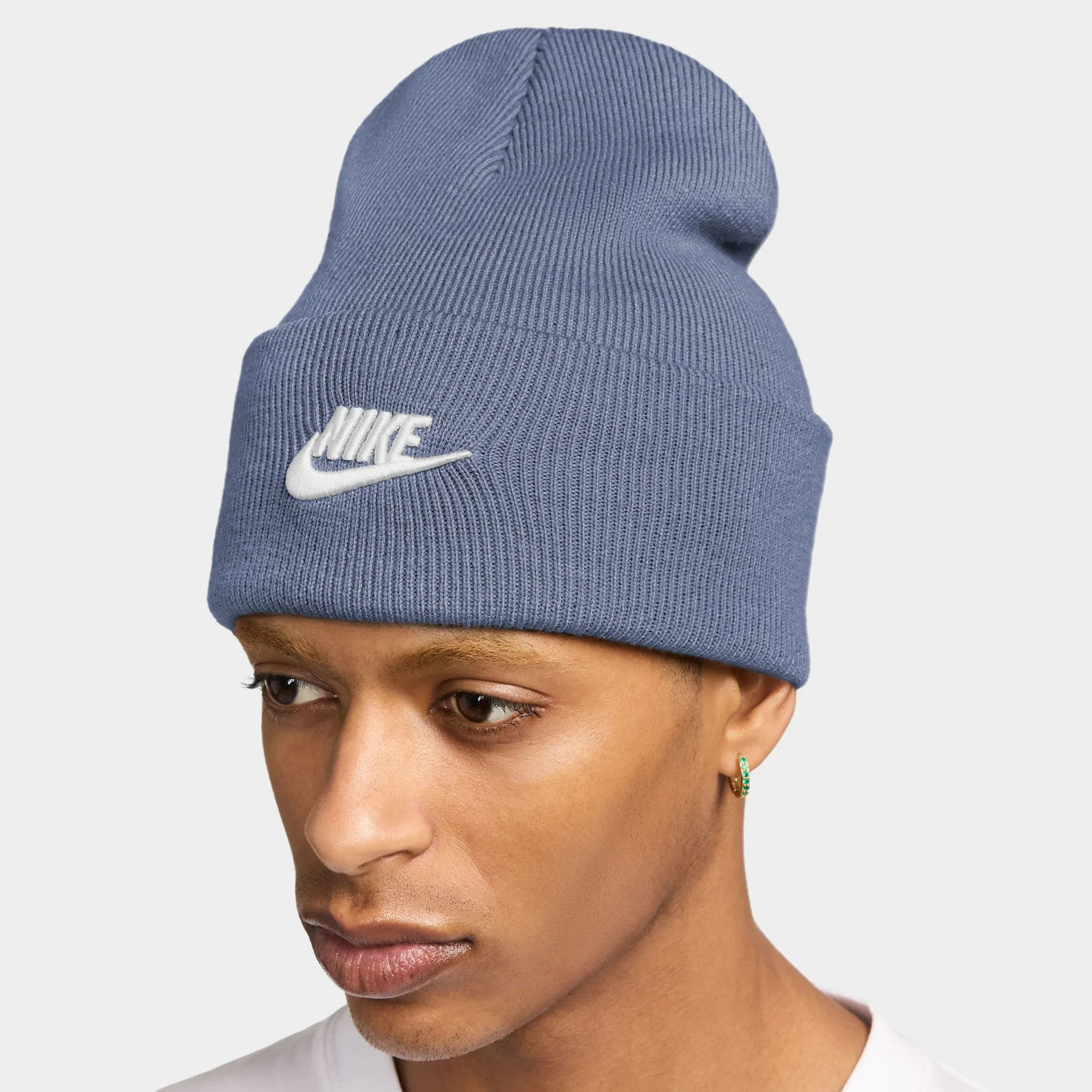 Nike Peak Futura Beanie World Indigo / White sold by JD Sports product image thumbnail 3