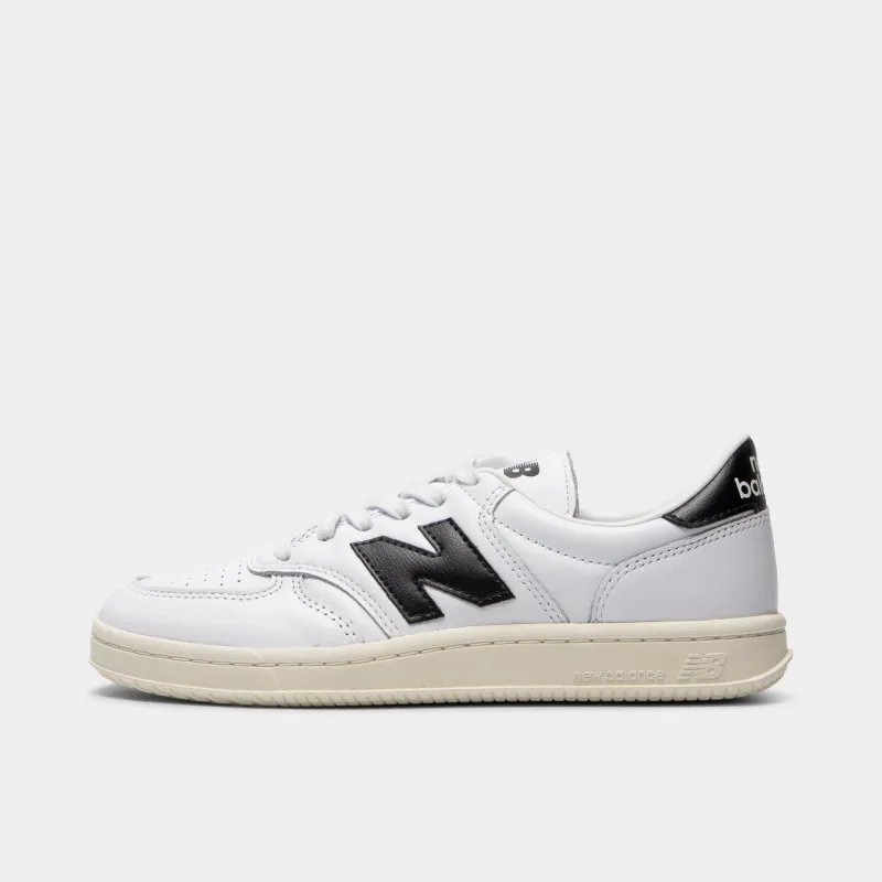 New Balance T500 White / Black sold by JD Sports