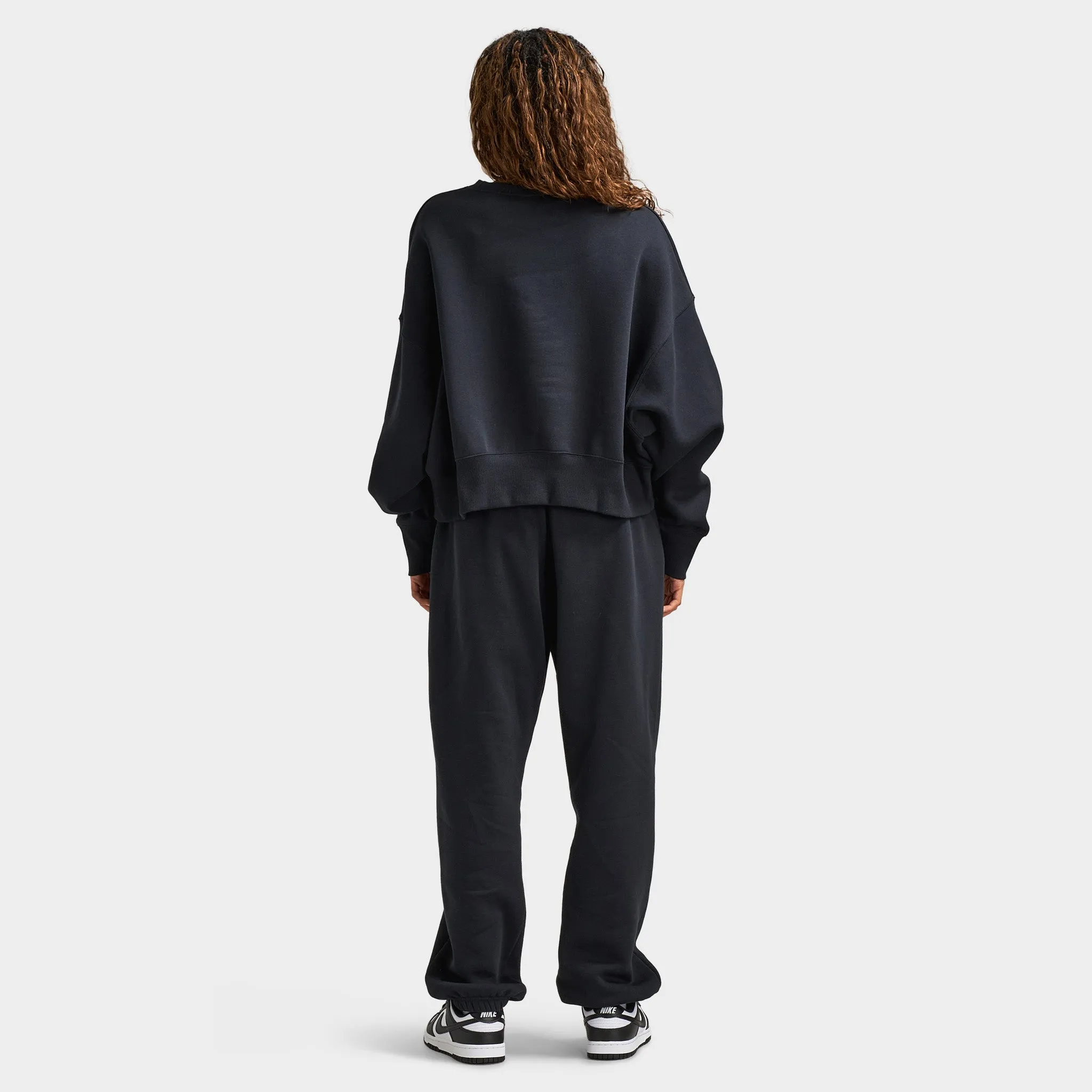 Nike Women's Phoenix Over-Oversized Crewneck Heritage Black / Anthracite sold by JD Sports product image thumbnail 5
