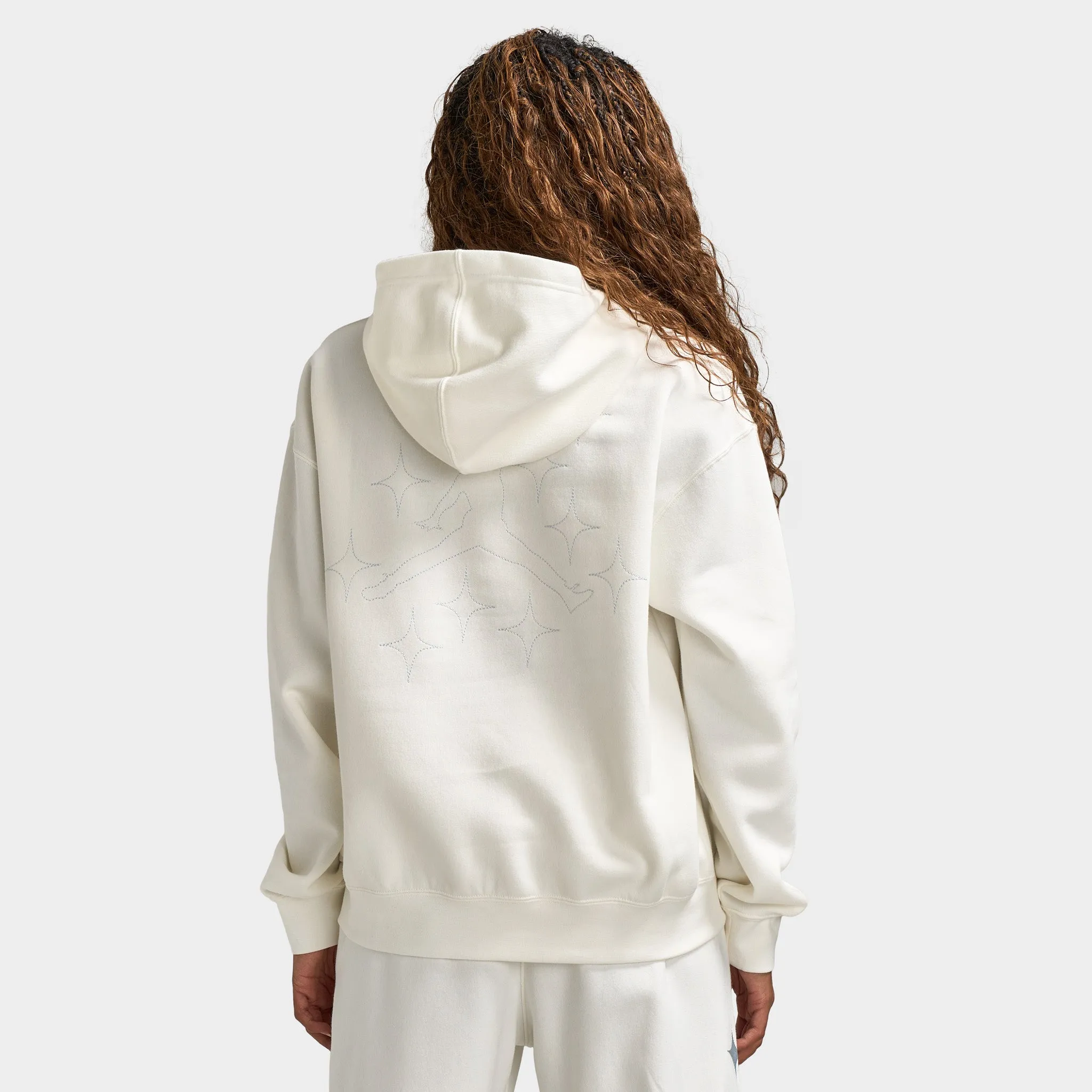 Jordan Women's Brooklyn fleece Pullover Hoodie / Sail sold by JD Sports product image thumbnail 2