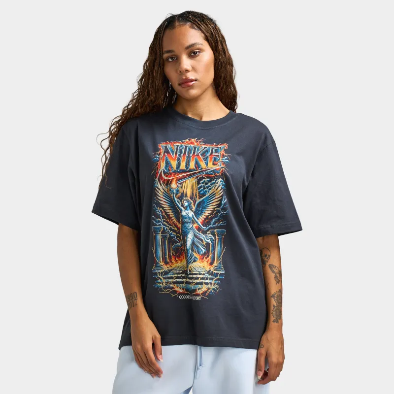 Nike Sportswear Women's Tee Essential Oversized / Off Noir sold by JD Sports