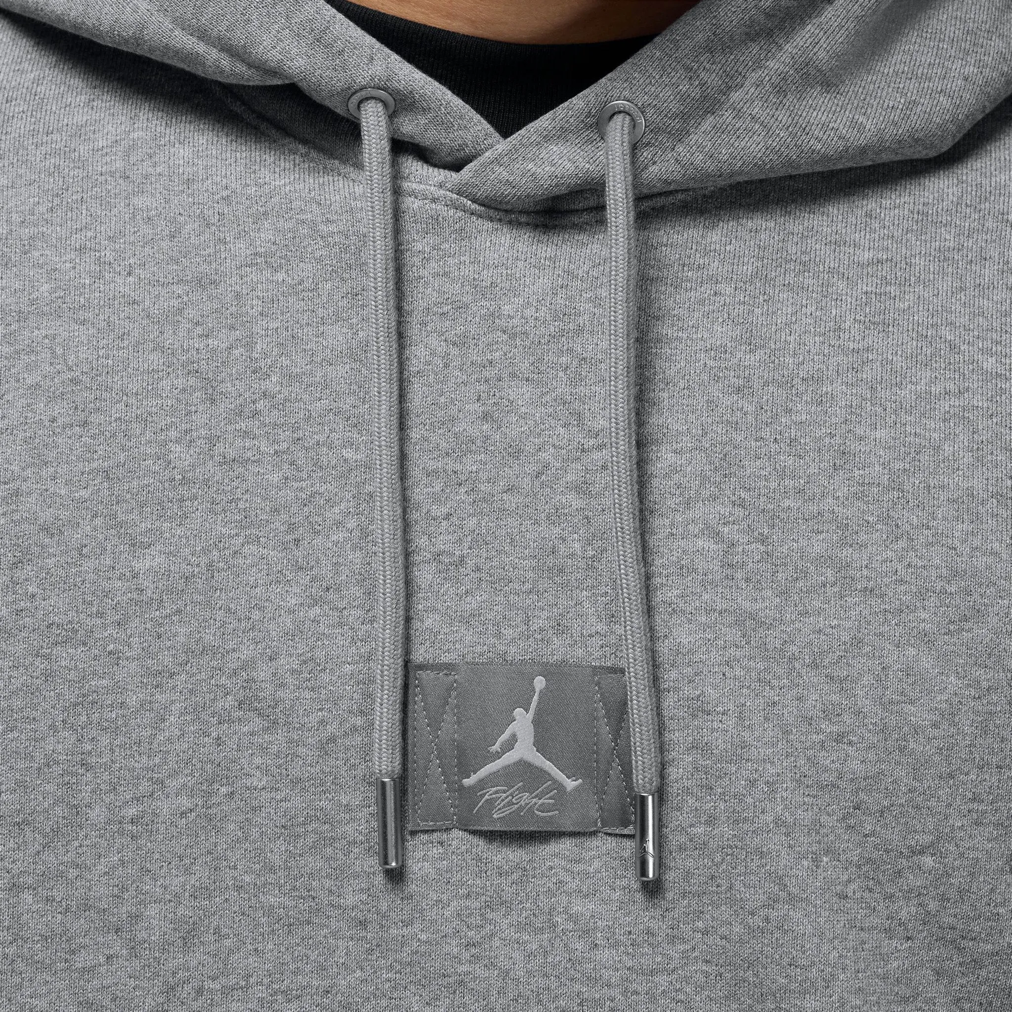 Jordan Flight Fleece Pullover Hoodie / Carbon Heather sold by JD Sports product image thumbnail 4