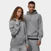 Jordan Flight Fleece Pullover Hoodie / Carbon Heather sold by JD Sports