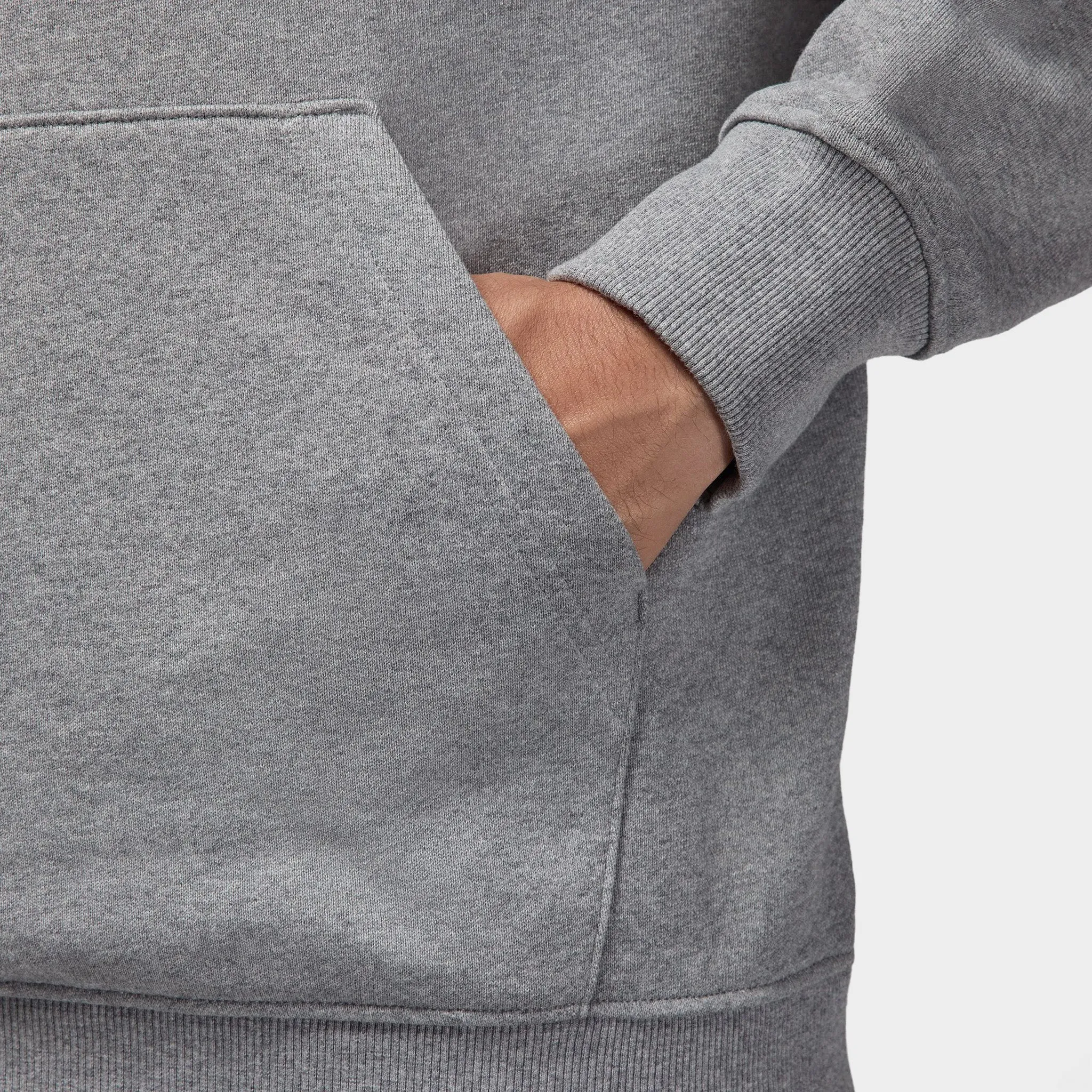 Jordan Flight Fleece Pullover Hoodie / Carbon Heather sold by JD Sports product image thumbnail 5