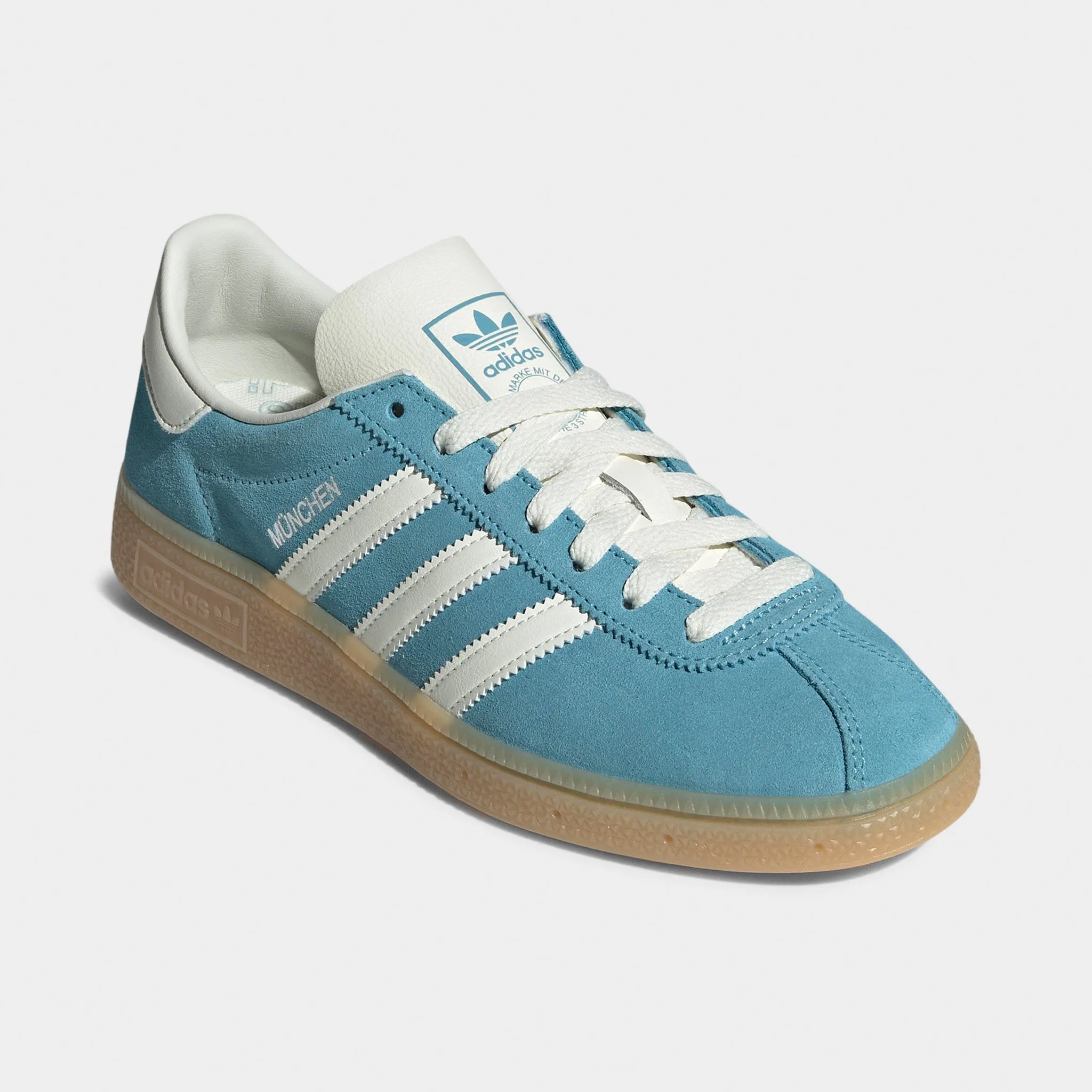 adidas Women's Muenchen Preloved Blue / Off White - Silver Metallic sold by JD Sports product image thumbnail 4