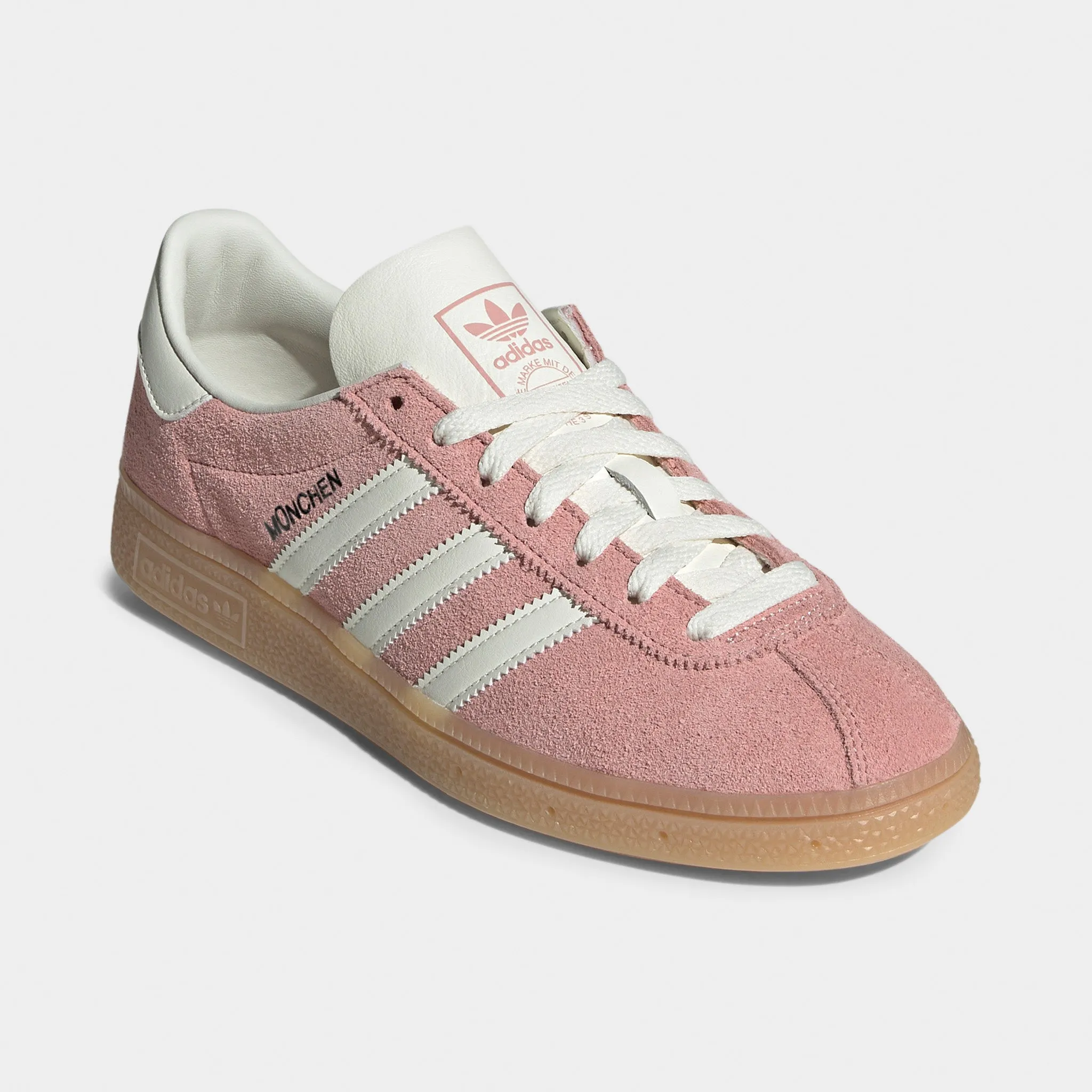 adidas Women's Muenchen Wonder Mauve / Off White - Silver Metallic sold by JD Sports product image thumbnail 4