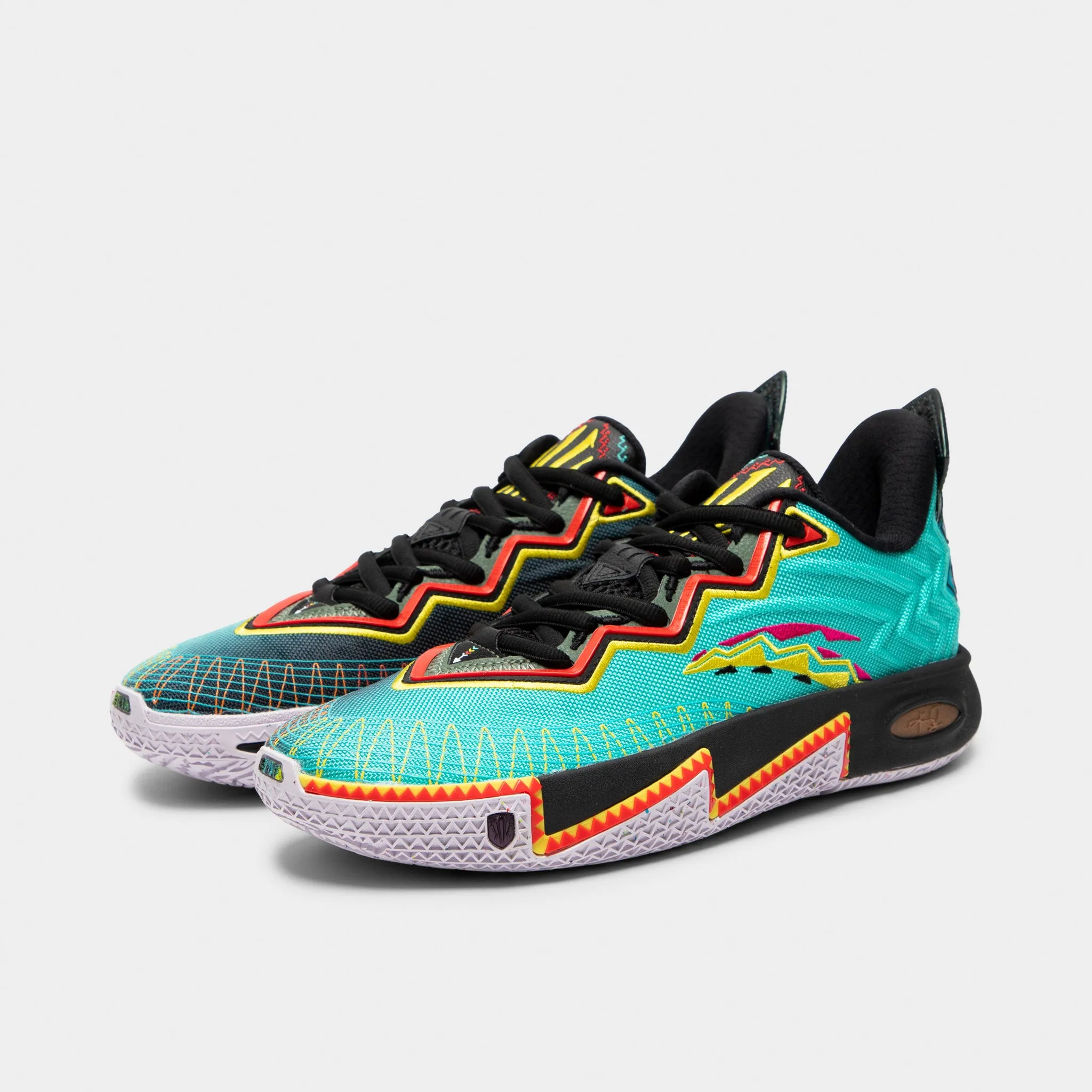 ANTA KAI 2 Retro 90 Teal / Black - Orange sold by JD Sports product image thumbnail 2