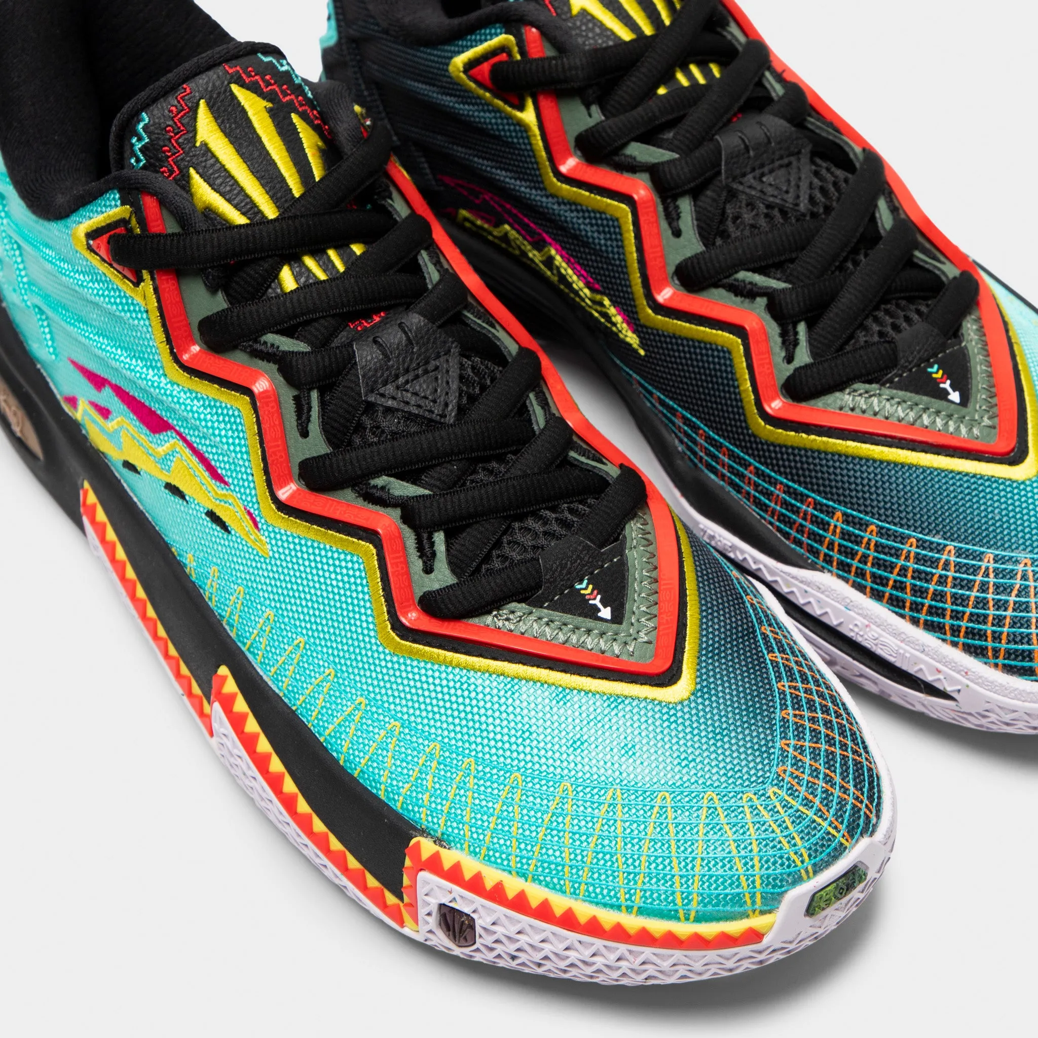 ANTA KAI 2 Retro 90 Teal / Black - Orange sold by JD Sports product image thumbnail 3