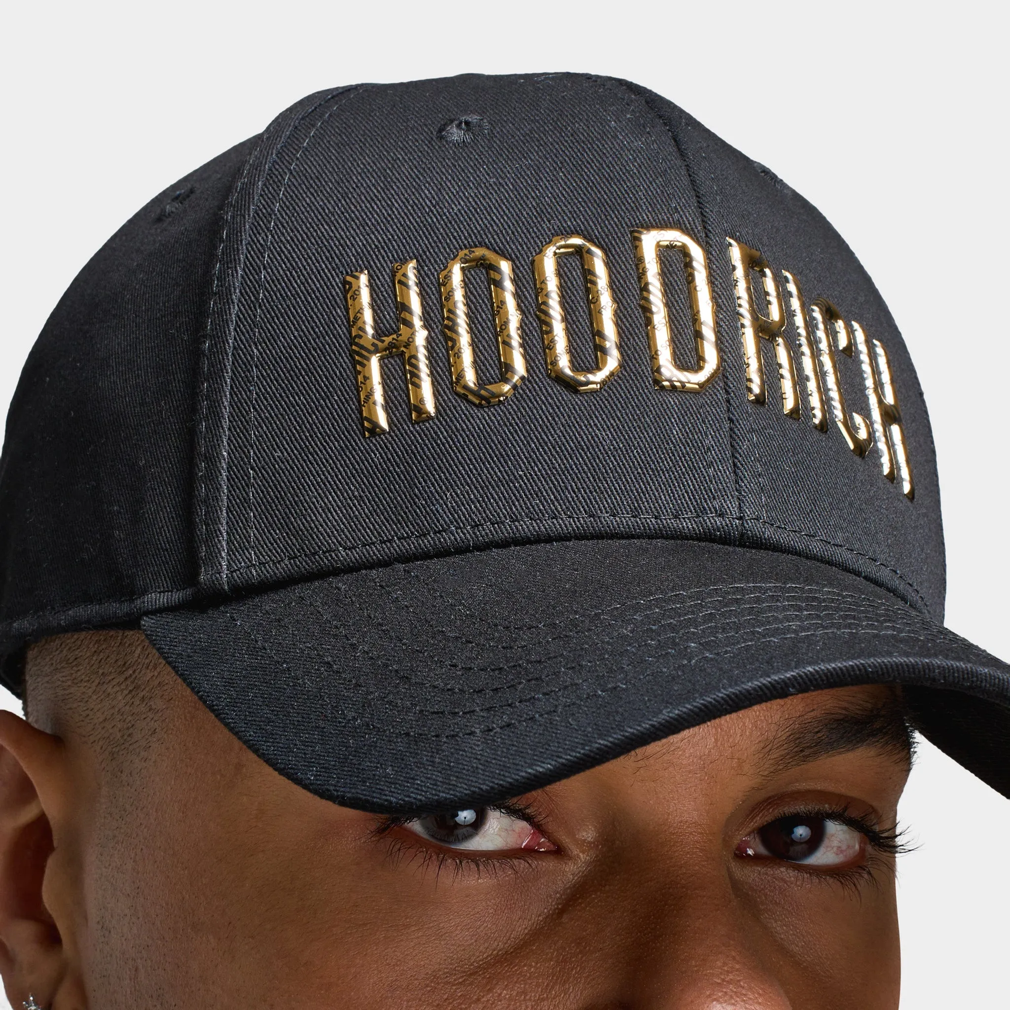Hoodrich Icarus 6 Panel Cap Black / Gold sold by JD Sports product image thumbnail 4