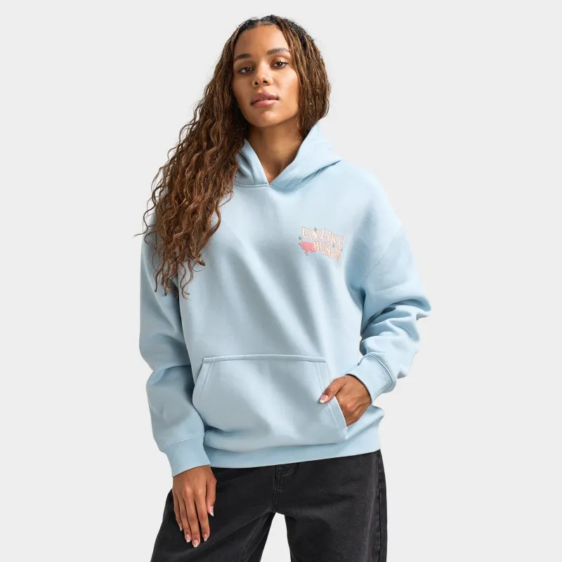 Unlike Humans Women's Wave Pullover Hoodie / Blue sold by JD Sports