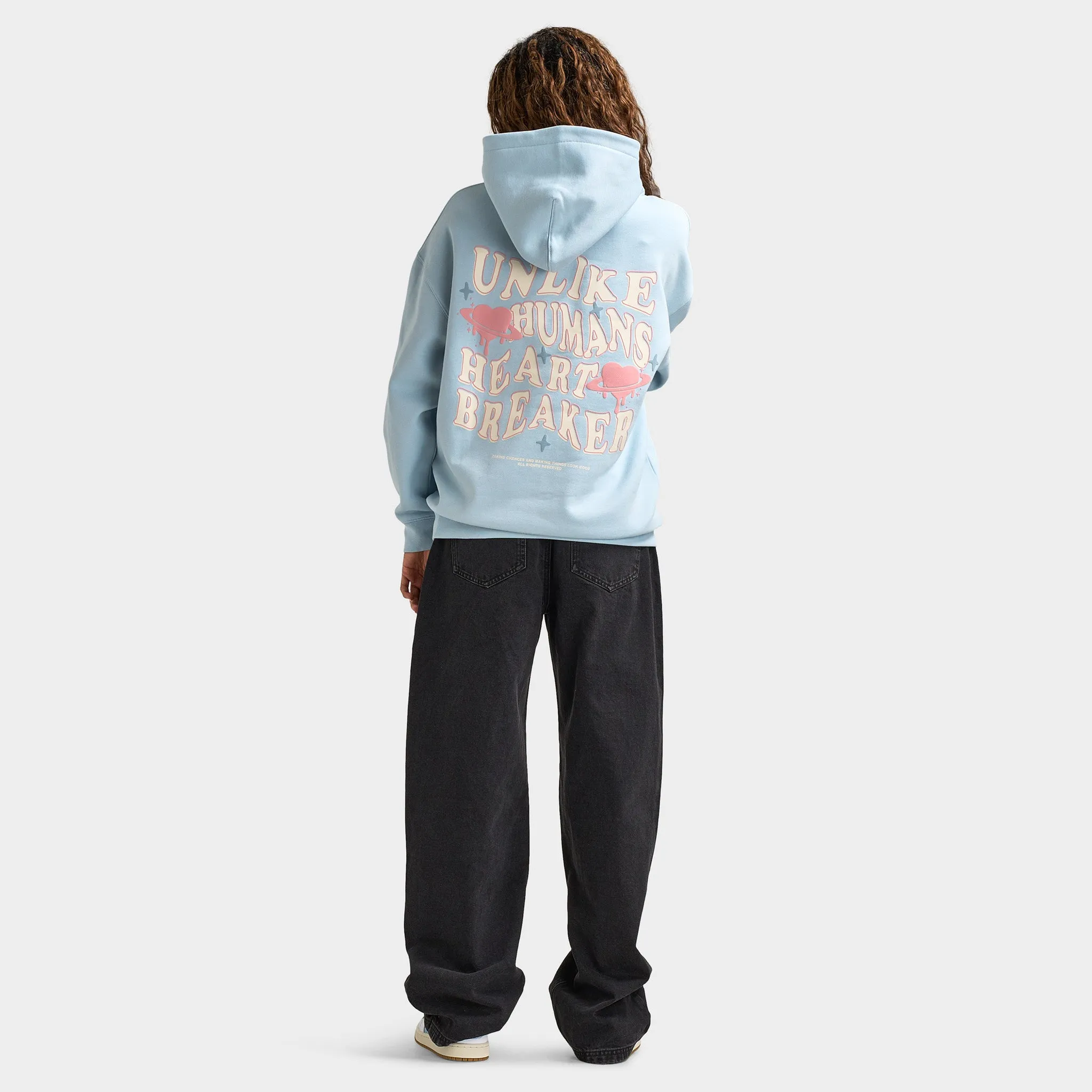 Unlike Humans Women's Wave Pullover Hoodie / Blue sold by JD Sports product image thumbnail 5