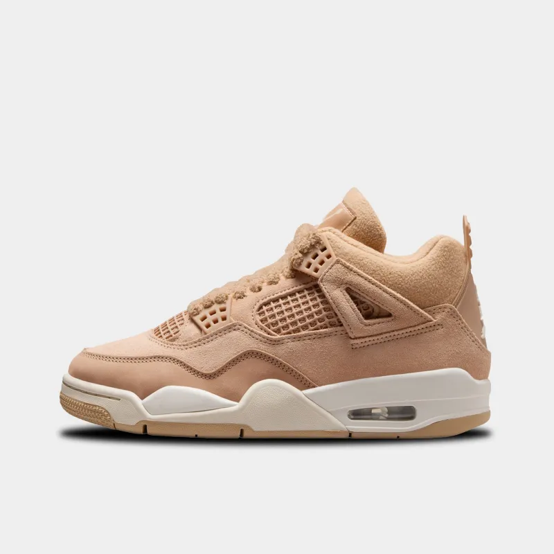 Jordan Women's 4 Retro Hemp / Light Orewood Brown made by Jordan