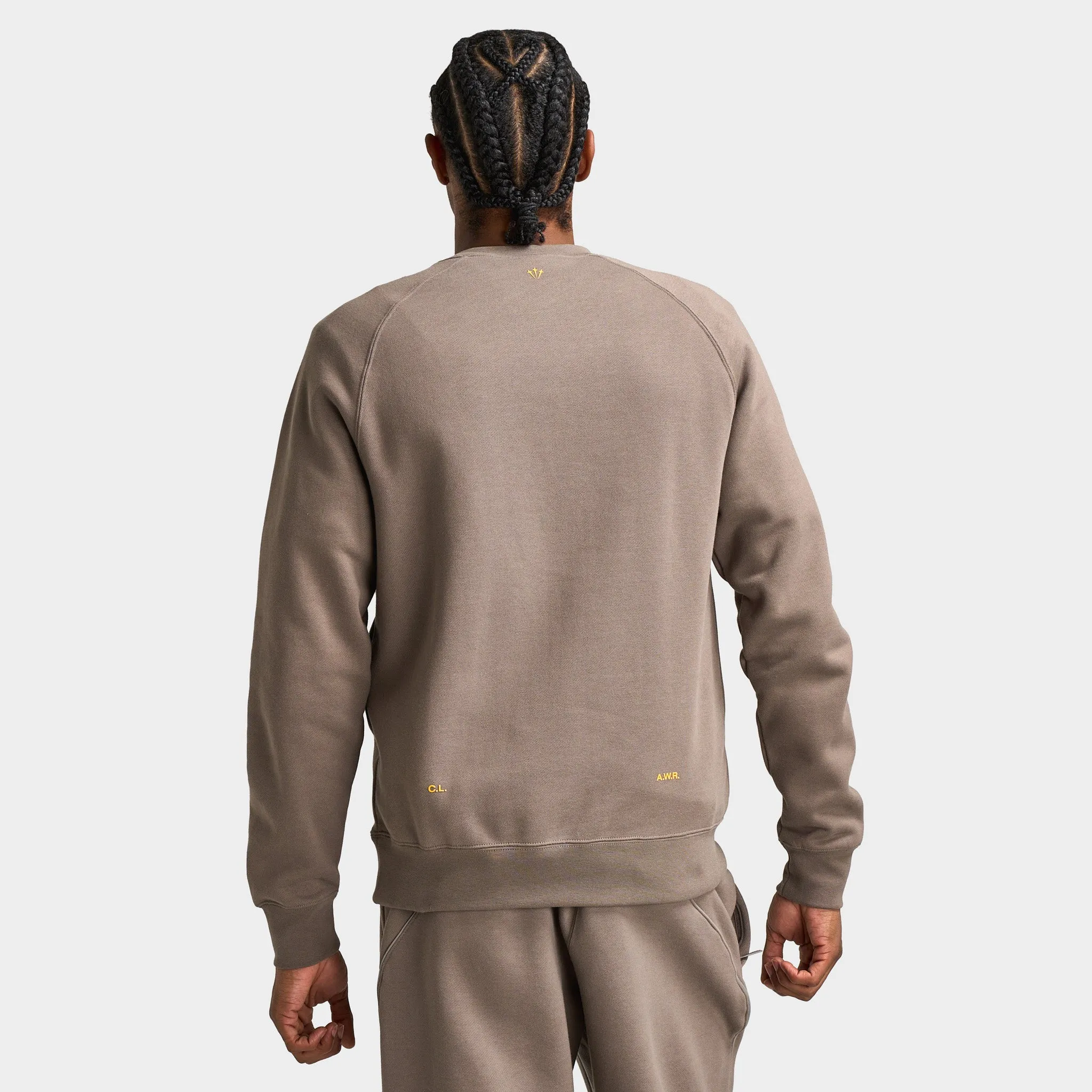 Nike NOCTA Fleece CS Crewneck Dark Grey Heather sold by JD Sports product image thumbnail 2