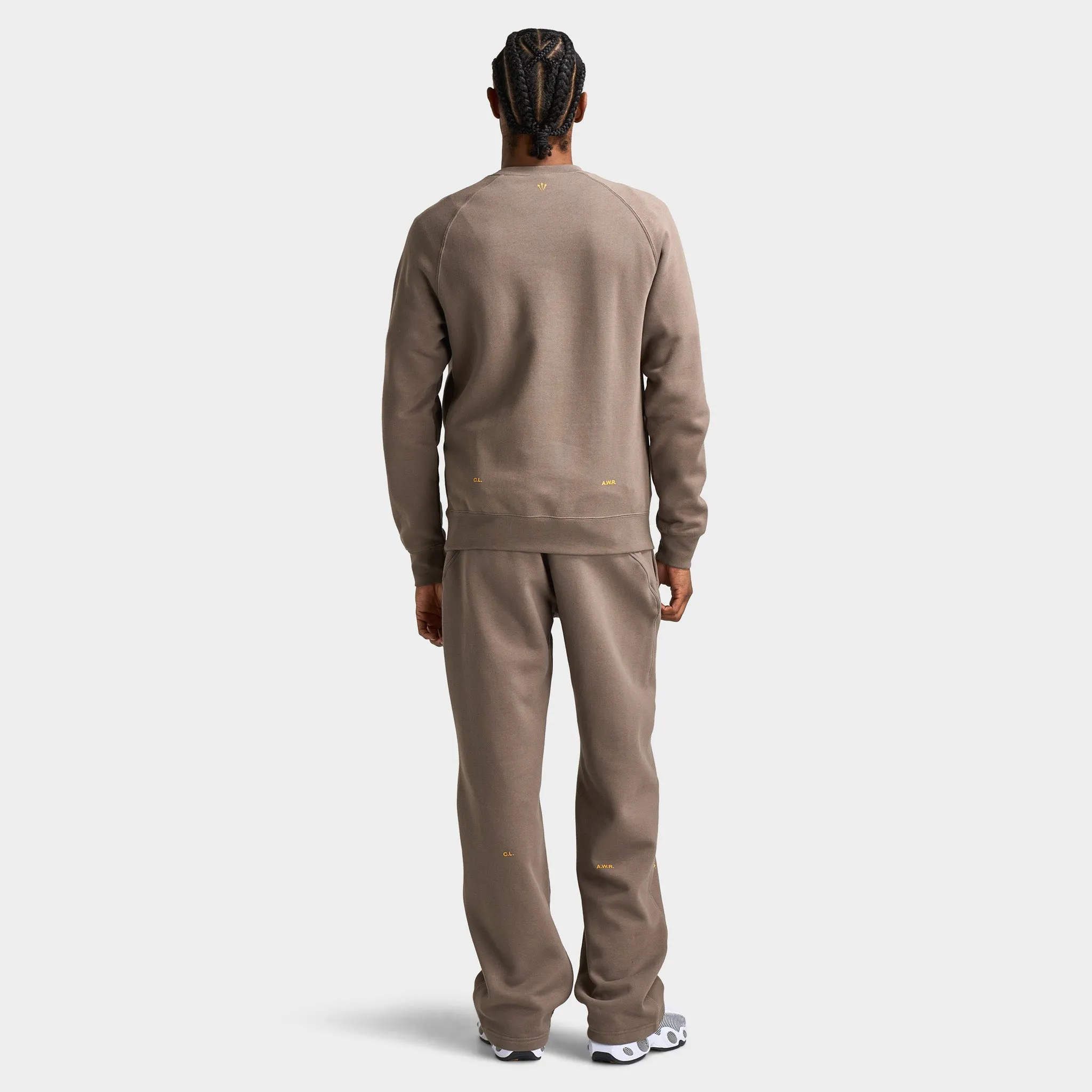 Nike NOCTA Fleece CS Crewneck Dark Grey Heather sold by JD Sports product image thumbnail 5