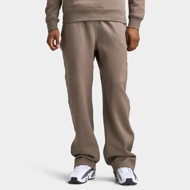 Nike Nocta Fleece CS Open-Hem Tracksuit Bottoms / Olive Grey sold by JD Sports