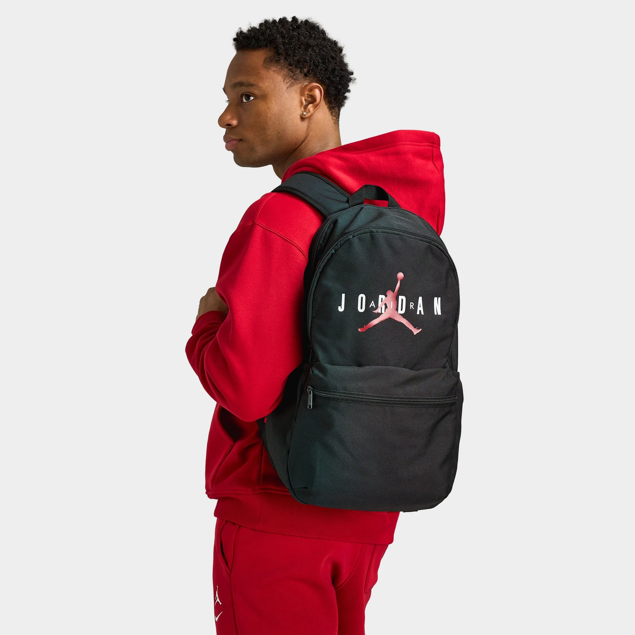 Jordan HBR Backpack / Black sold by JD Sports product image thumbnail 4