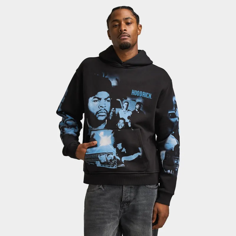Hoodrich Hustle Placement Print Hoodie / Black sold by JD Sports