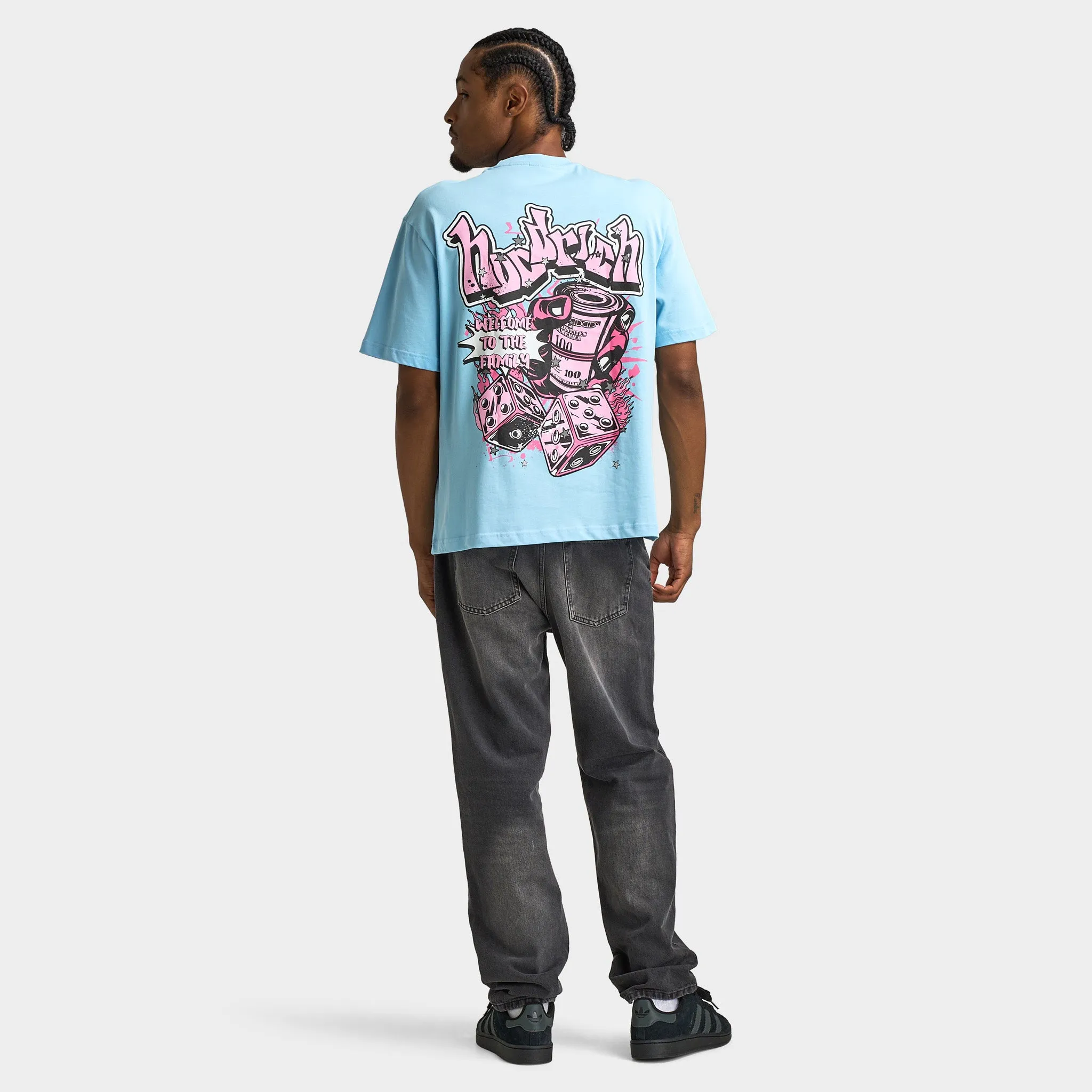 Hoodrich Luxeorb Oversized T-shirt / Clear Sky sold by JD Sports product image thumbnail 5