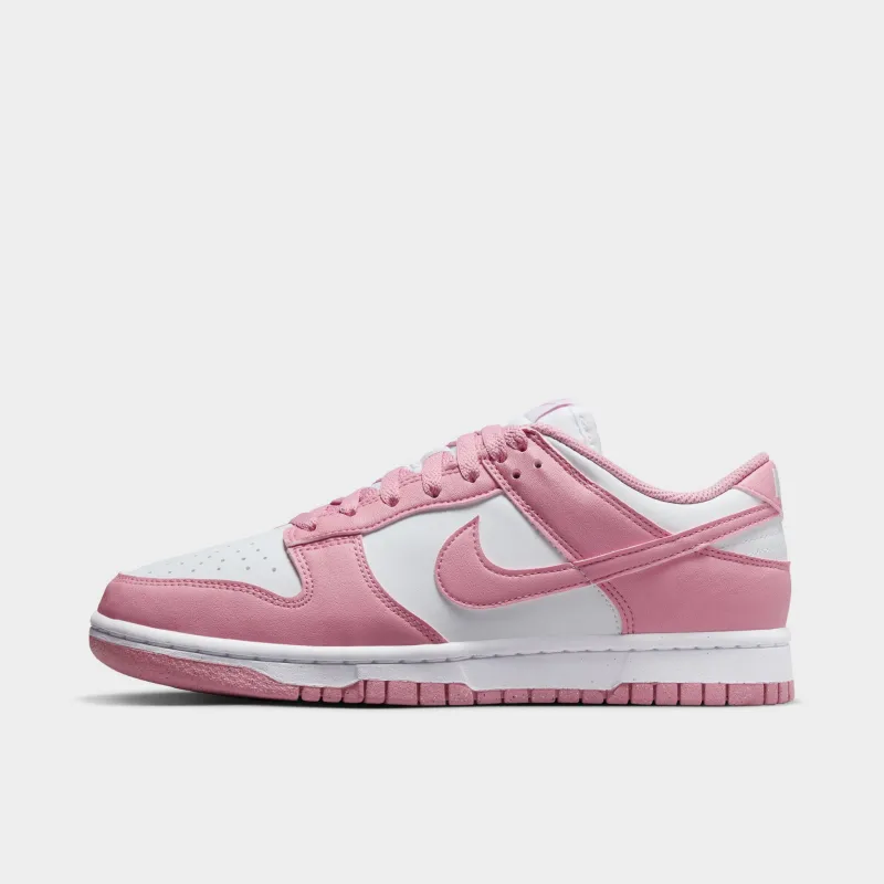 Nike Women's Dunk Low Next Nature White / Elemental Pink sold by JD Sports