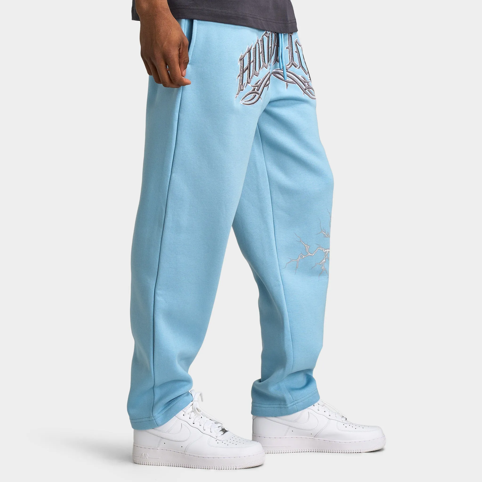 Hoodrich Dark Oversized Open Hem Jogger / Glacier Lake sold by JD Sports product image thumbnail 4