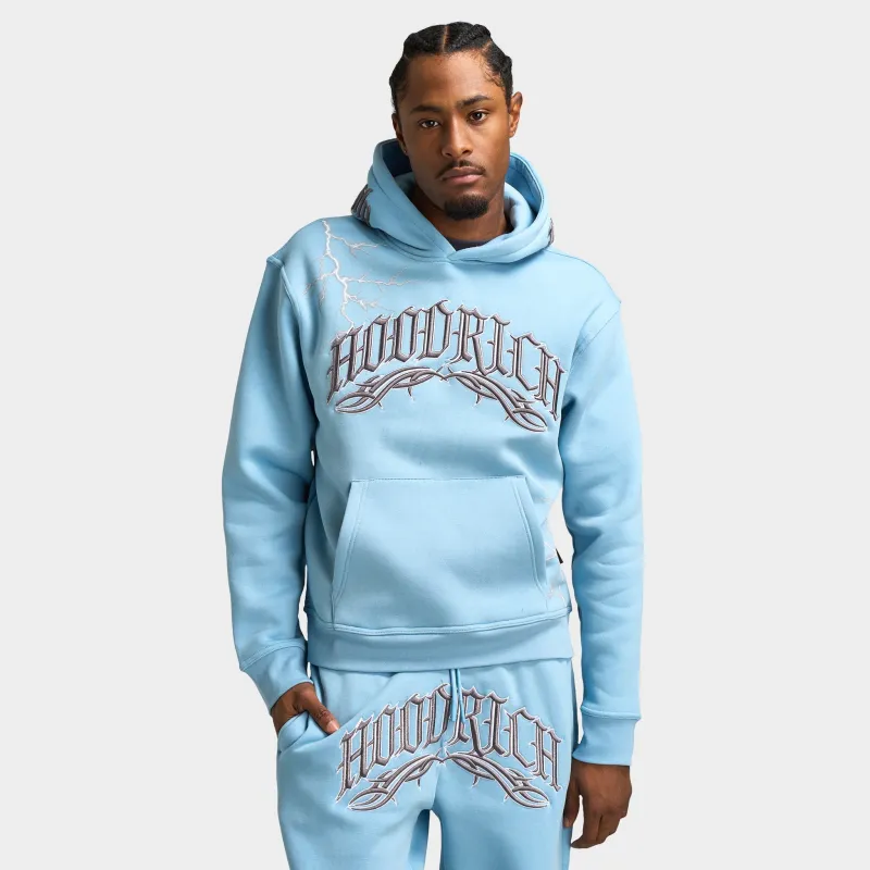 Hoodrich Dark Oversized Hoodie / Glacier Lake sold by JD Sports