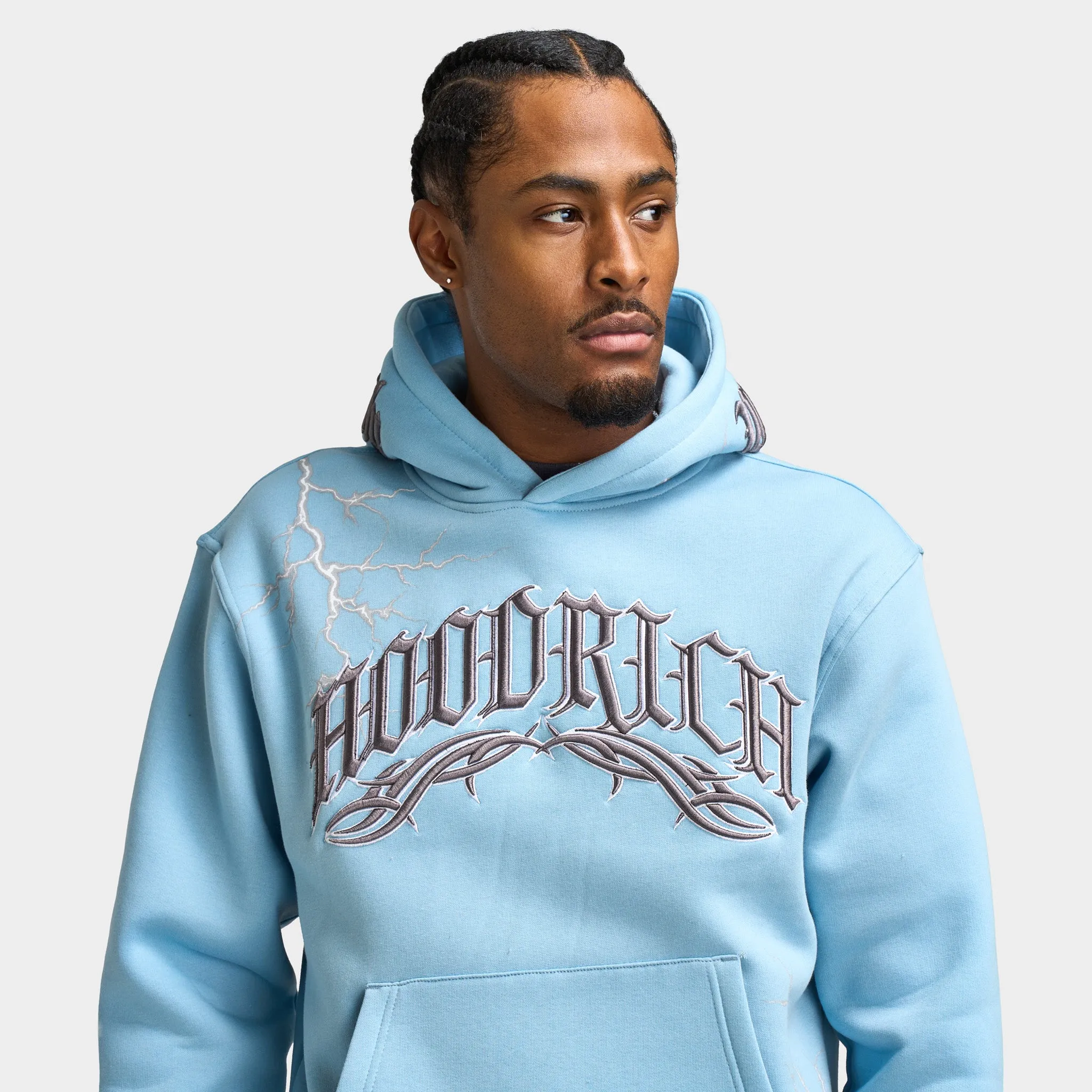Hoodrich Dark Oversized Hoodie / Glacier Lake sold by JD Sports product image thumbnail 3