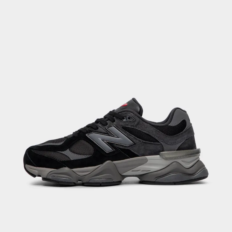 New Balance 9060 Black / Castlerock/ Rain cloud sold by JD Sports