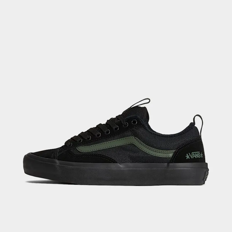 Vans Old Skool 36 + Atiba Black / Dark Green sold by JD Sports