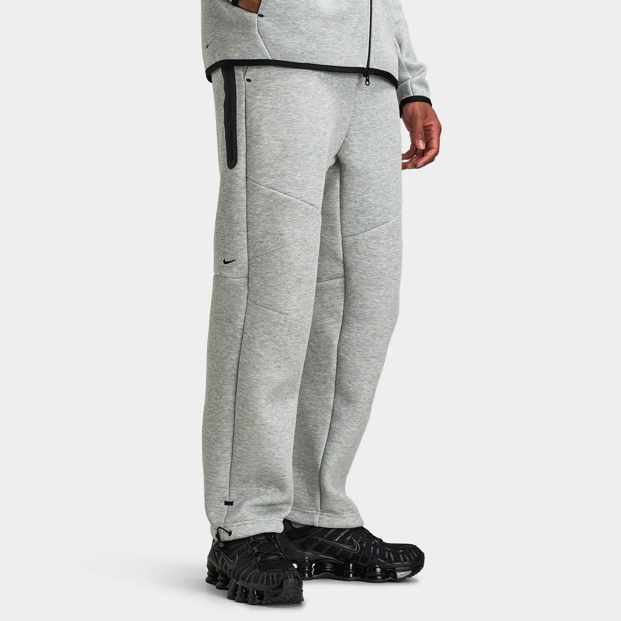 Nike Tech Fleece Open Hem Pants / Grey Heather sold by JD Sports product image thumbnail 4