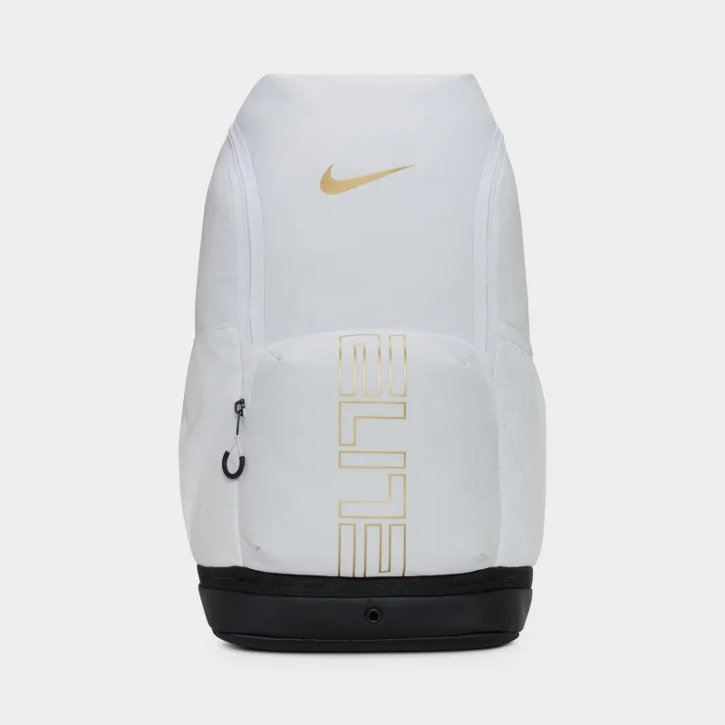 Nike Varsity Elite Backpack White / Black - Gold sold by JD Sports