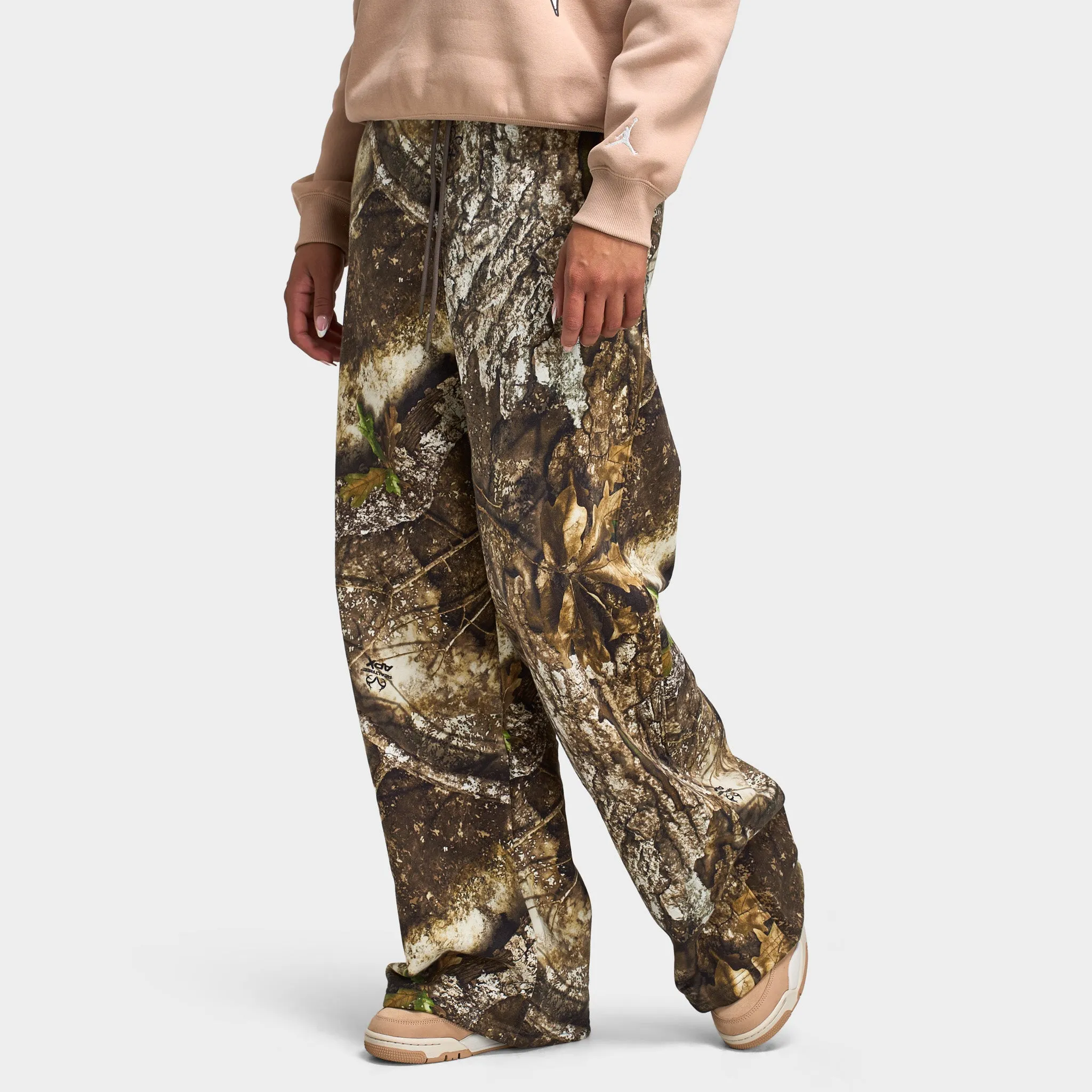 Jordan Women's Brooklyn Fleece OH Pants Sail / Sail sold by JD Sports product image thumbnail 3