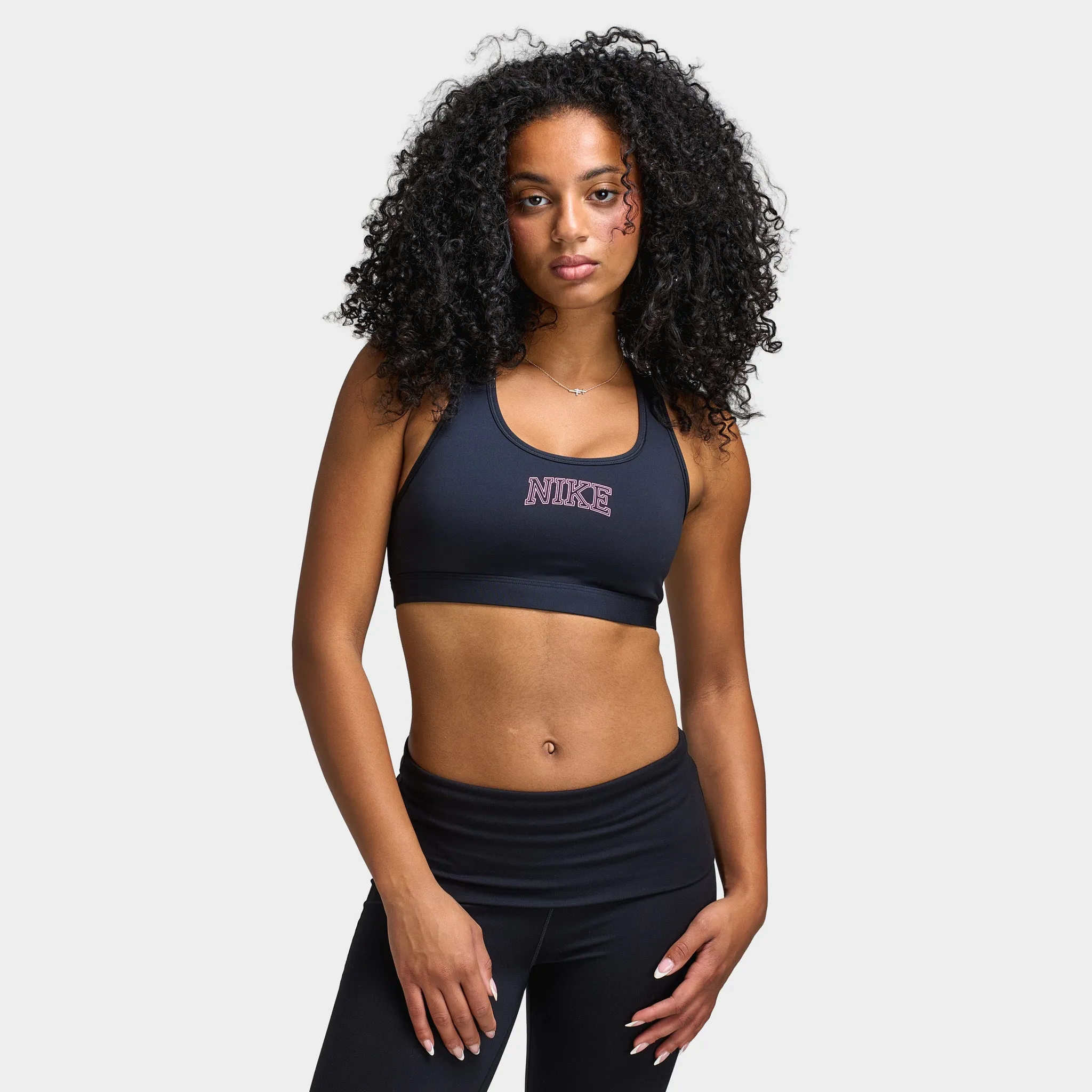 Nike Women's Swoosh Medium Sports Bra / Black sold by JD Sports