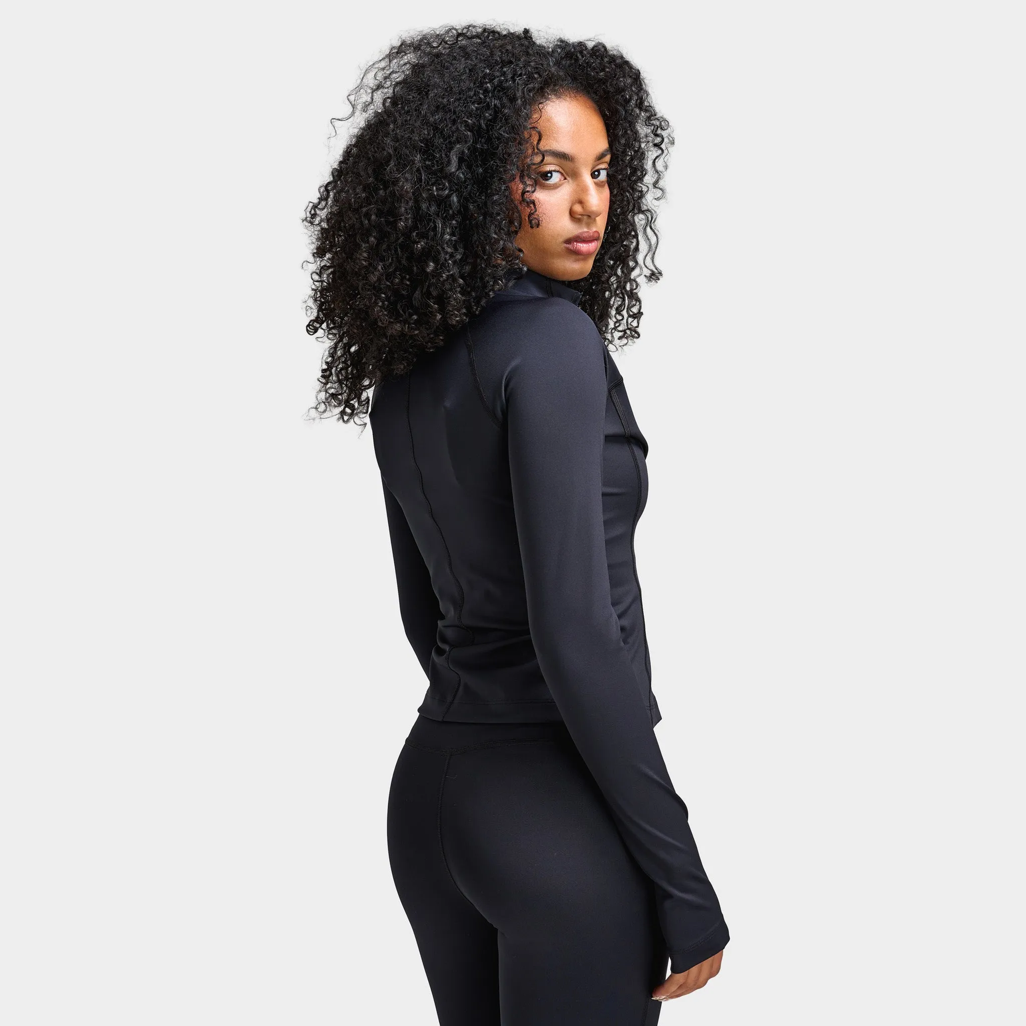 New Balance Women's Logo Fullzip / Black sold by JD Sports product image thumbnail 2