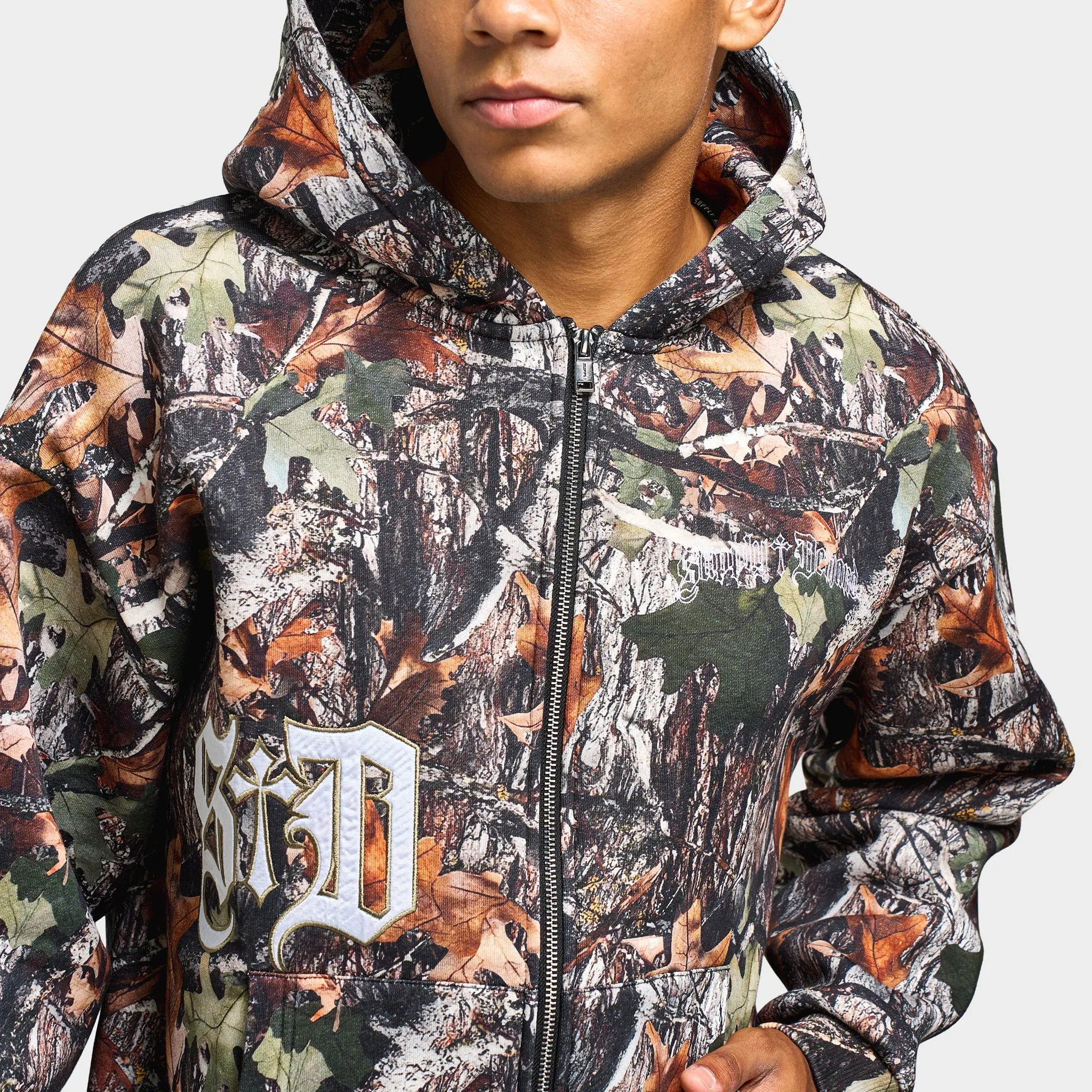 Supply & Demand Atomic Zip Up Hoodie / Real Tree Camo sold by JD Sports product image thumbnail 4