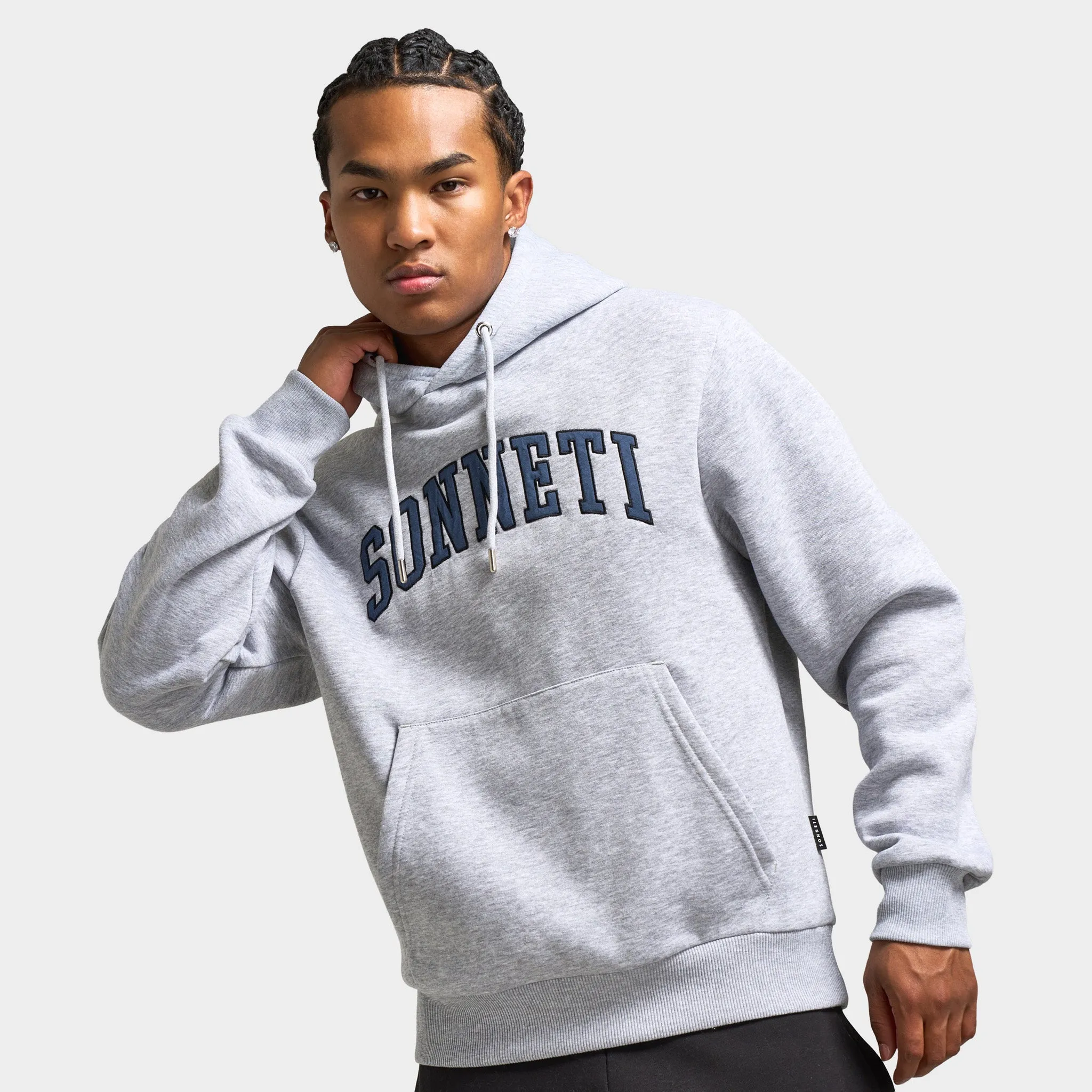 Sonneti Kilo Hoodie / Grey Marl sold by JD Sports product image thumbnail 3