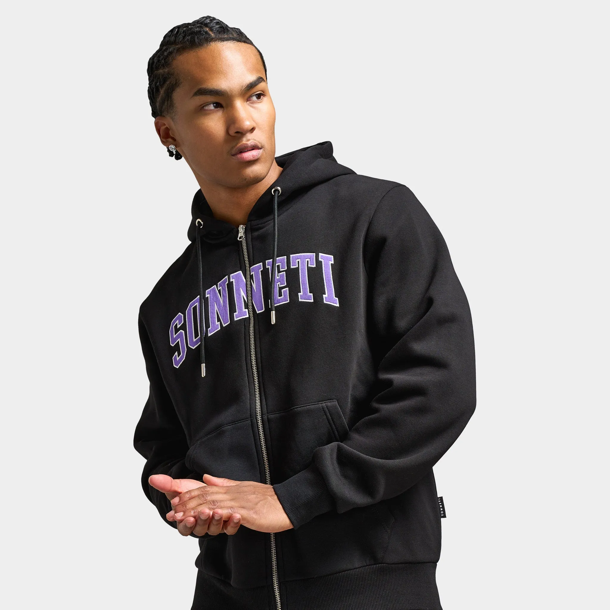 Sonneti Kilo FZ Hoodie / Black sold by JD Sports product image thumbnail 3