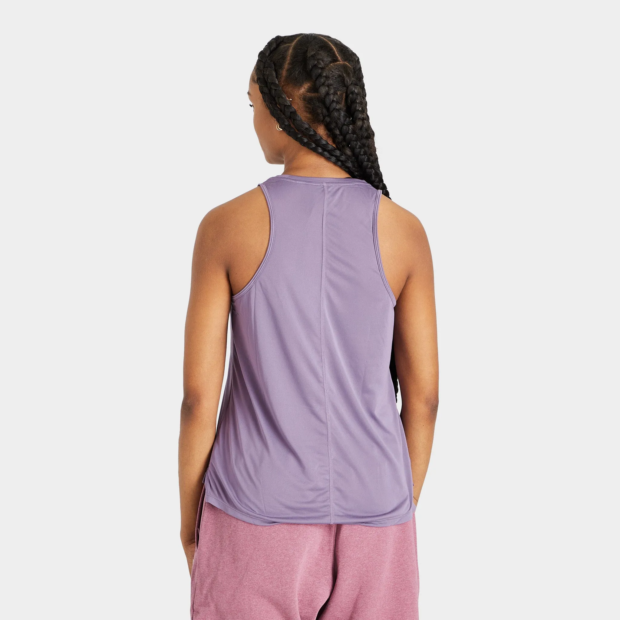 Nike Women's Dri-FIT One Standard Fit Tank / Amethyst Smoke sold by JD Sports product image thumbnail 2