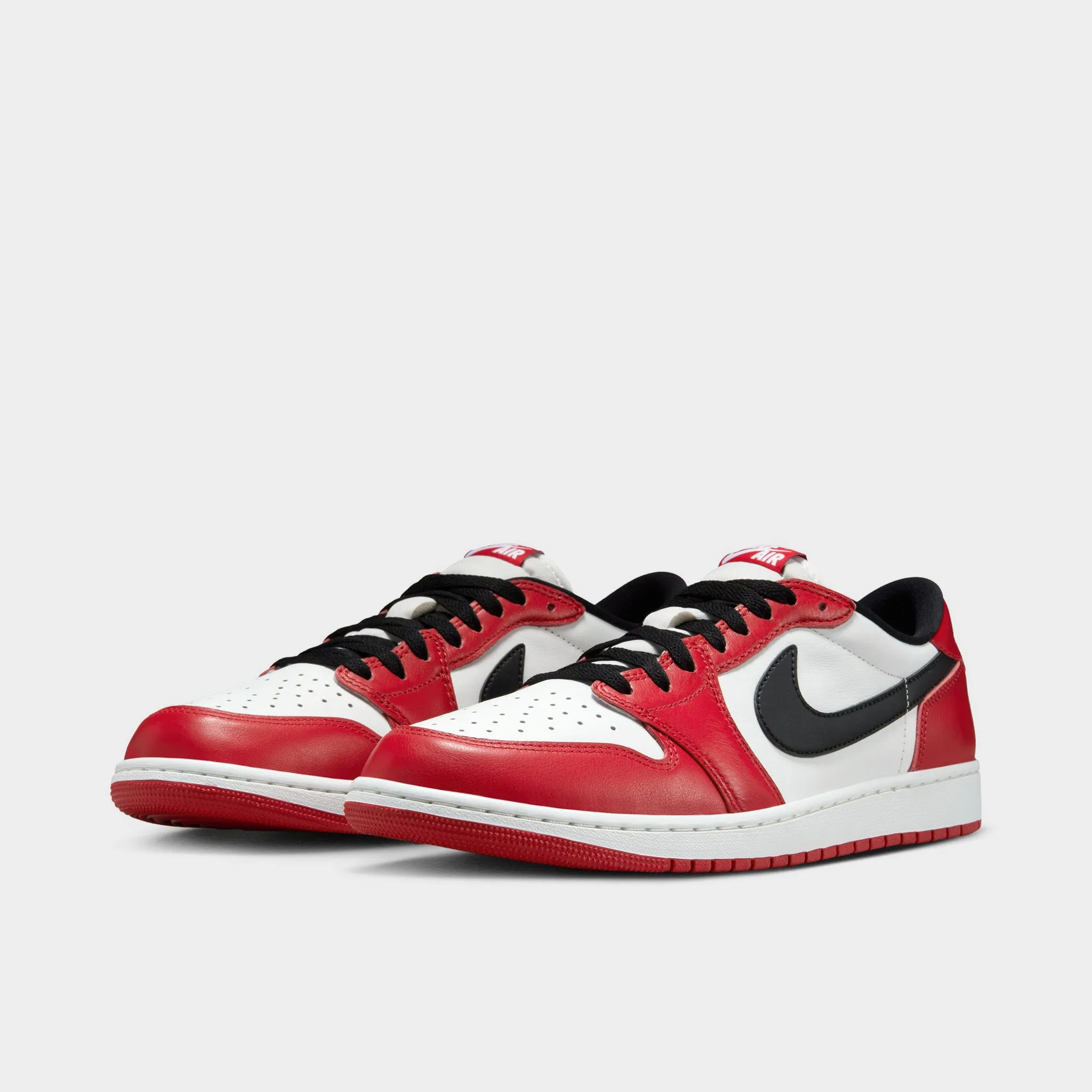 Air Jordan Retro 1 Low White / Red / Black sold by JD Sports product image thumbnail 2