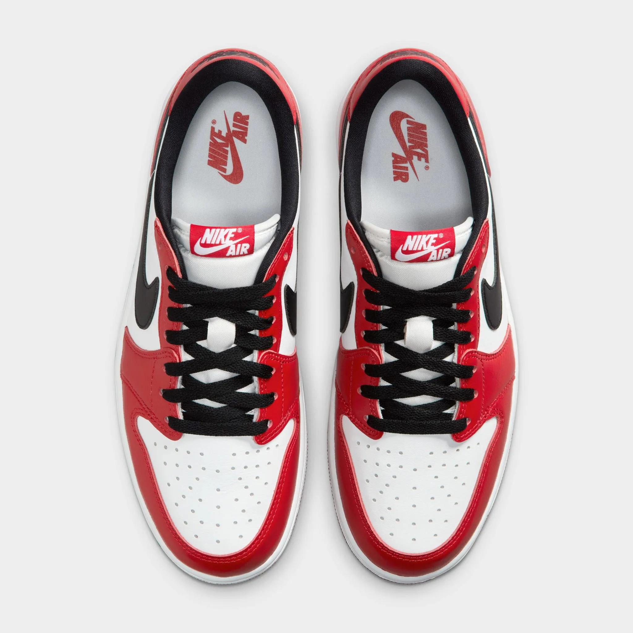Air Jordan Retro 1 Low White / Red / Black sold by JD Sports product image thumbnail 5