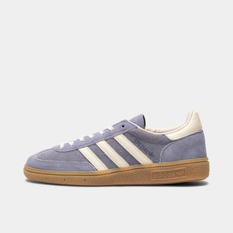 adidas Women's Handball Spezial Silver Violet / Cream White - Gum sold by JD Sports