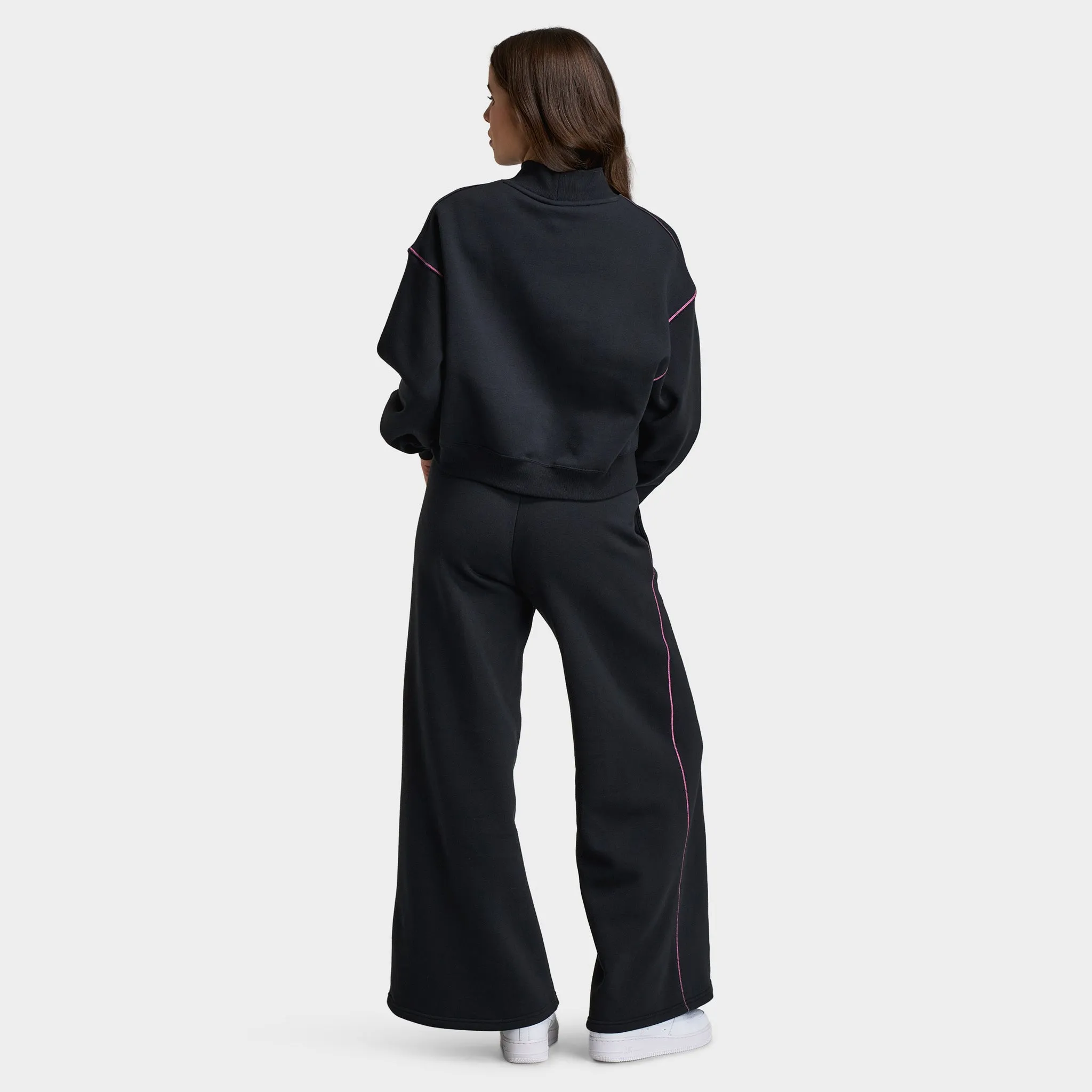 Nike Sportswear Women's Phoenix Fleece Logo Mock Neck / Black sold by JD Sports product image thumbnail 5