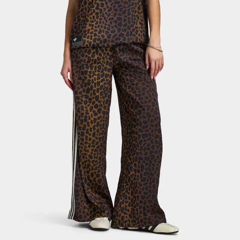 Adidas Women's Wide Leg Satin Pant / Leopard sold by JD Sports