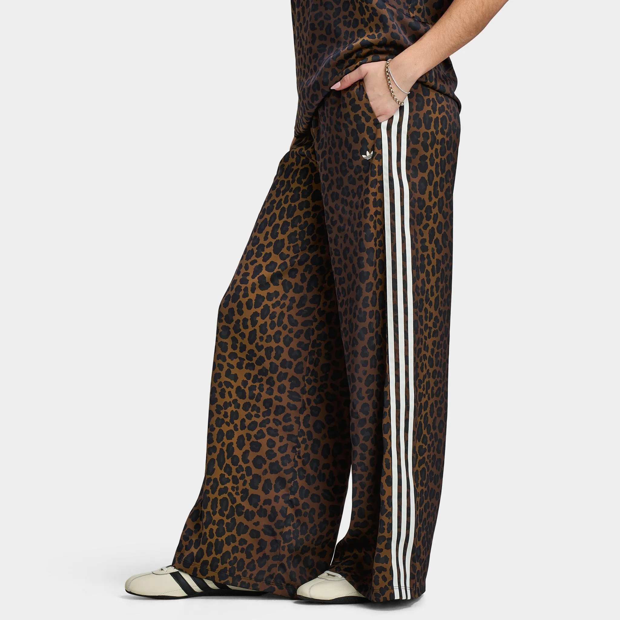 adidas Women's Wide Leg Satin Pant / Leopard sold by JD Sports product image thumbnail 3