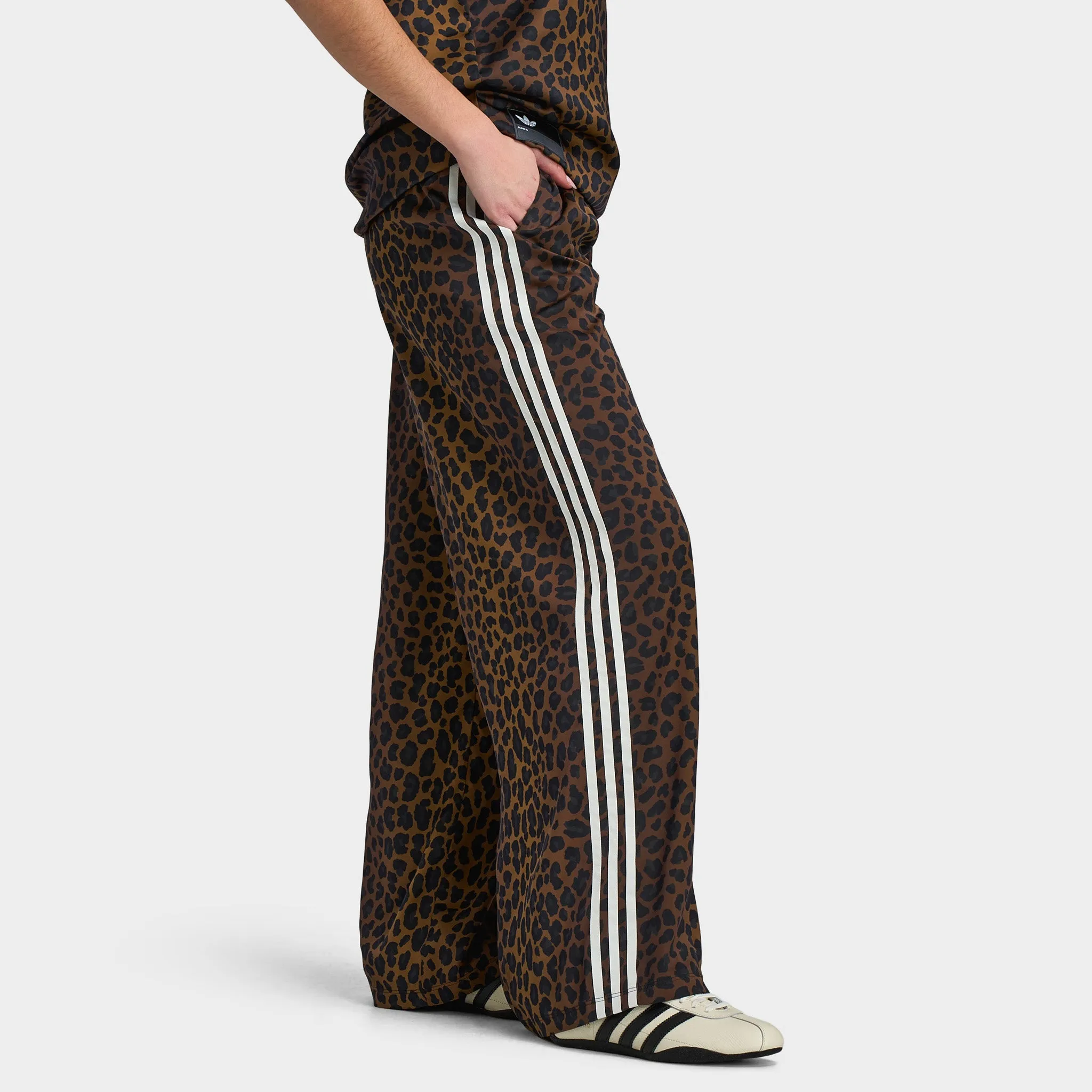 adidas Women's Wide Leg Satin Pant / Leopard sold by JD Sports product image thumbnail 4