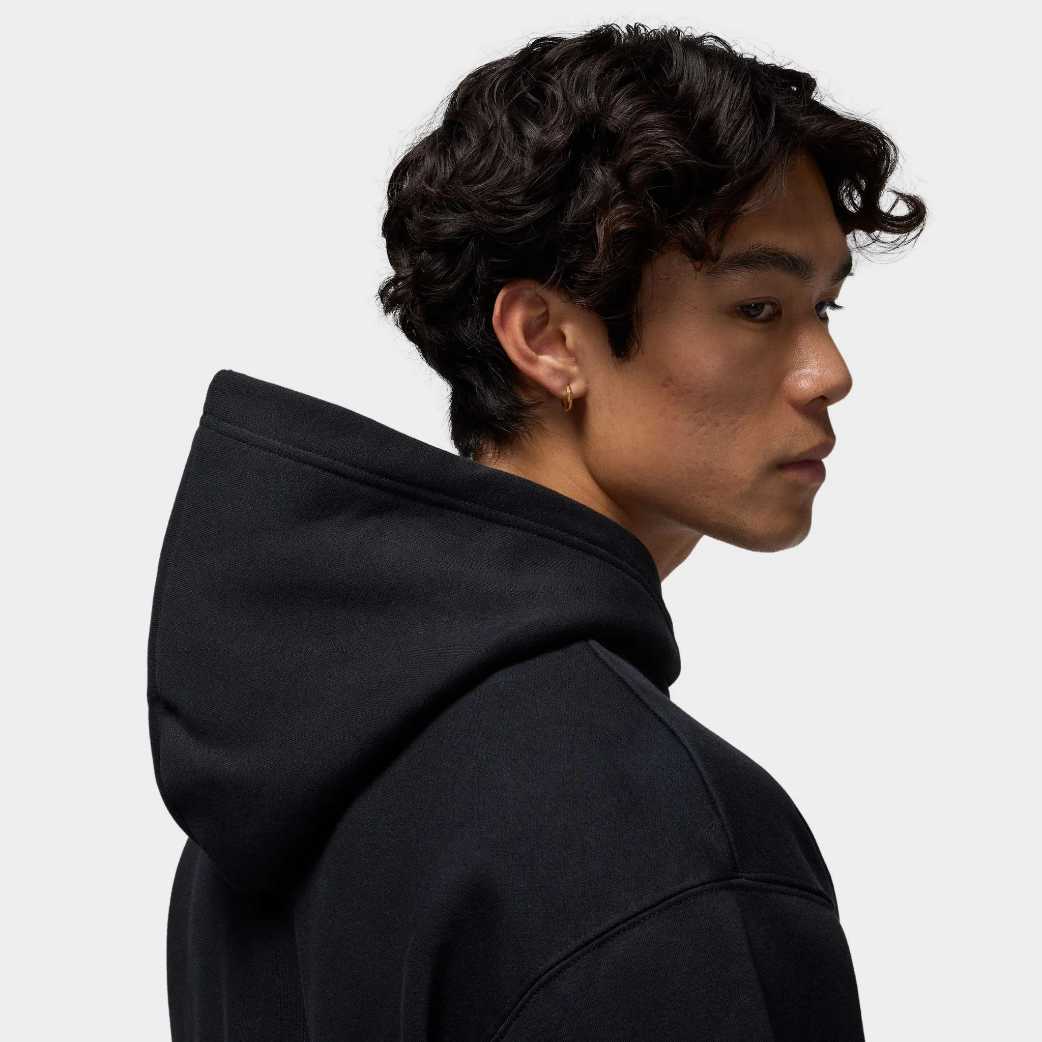 Jordan Toronto Fleece Pullover Hoodie / Black sold by JD Sports product image thumbnail 5