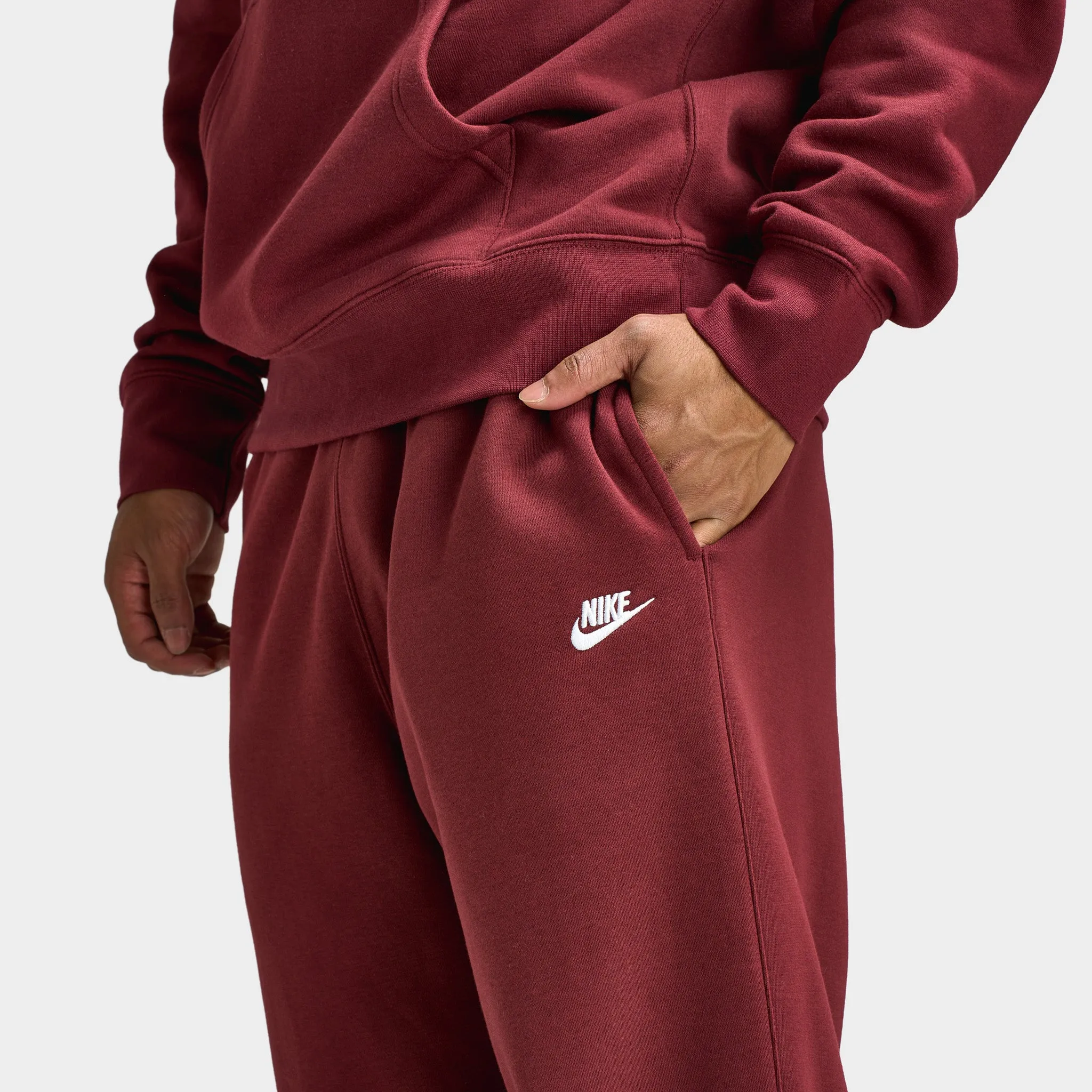 Nike Sportswear Fleece Bungee Pants / Dark Team Red sold by JD Sports product image thumbnail 5